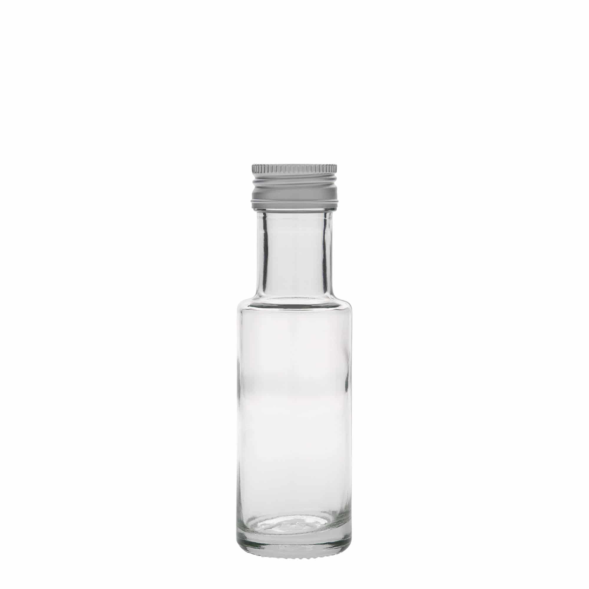 Flacon en verre 100 ml « Dorica », ouverture : PP 31,5