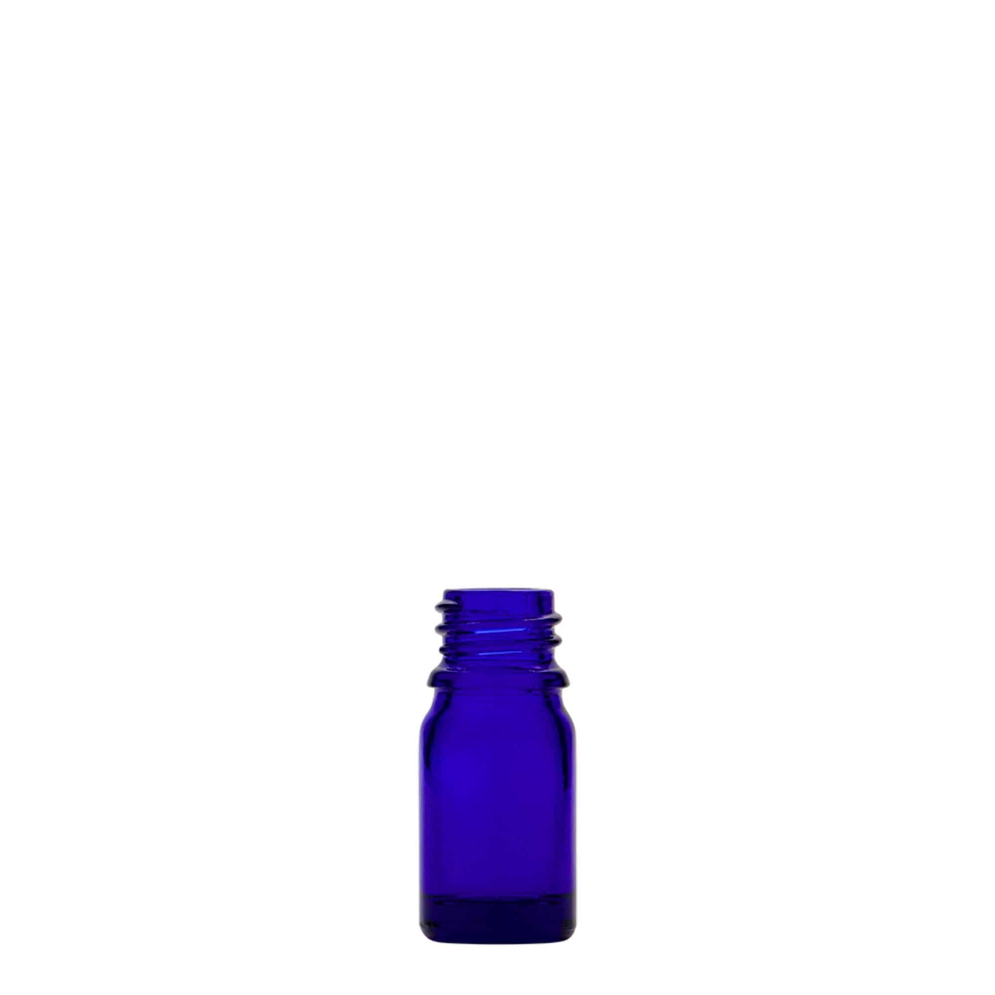 Flacon pharmaceutique 5 ml , verre, bleu roi, bouchage: DIN 18 Flacon pharmaceutique 5 ml , verre, bleu roi, bouchage: DIN 18
