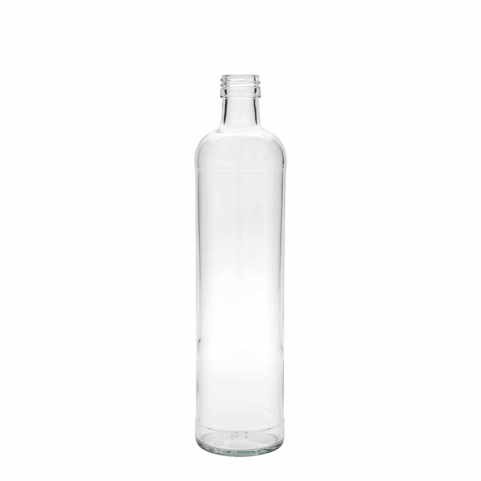 Bouteille à anse de 500 ml, verre, ouverture : PP 28