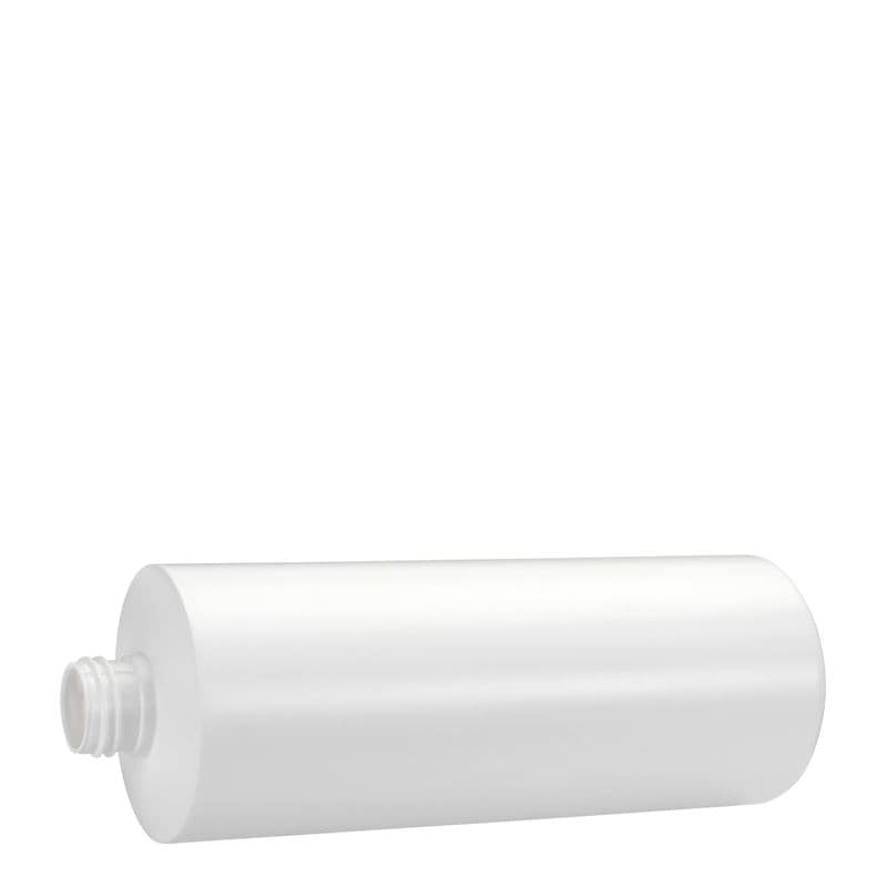 Bouteille en plastique 500 ml 'Pipe', Green PEHD, blanche, col : GPI 24/410