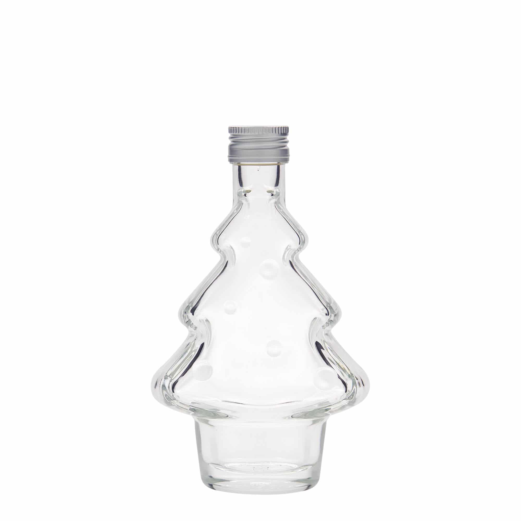 Flacon en verre 200 ml « Sapin », ouverture : PP 28