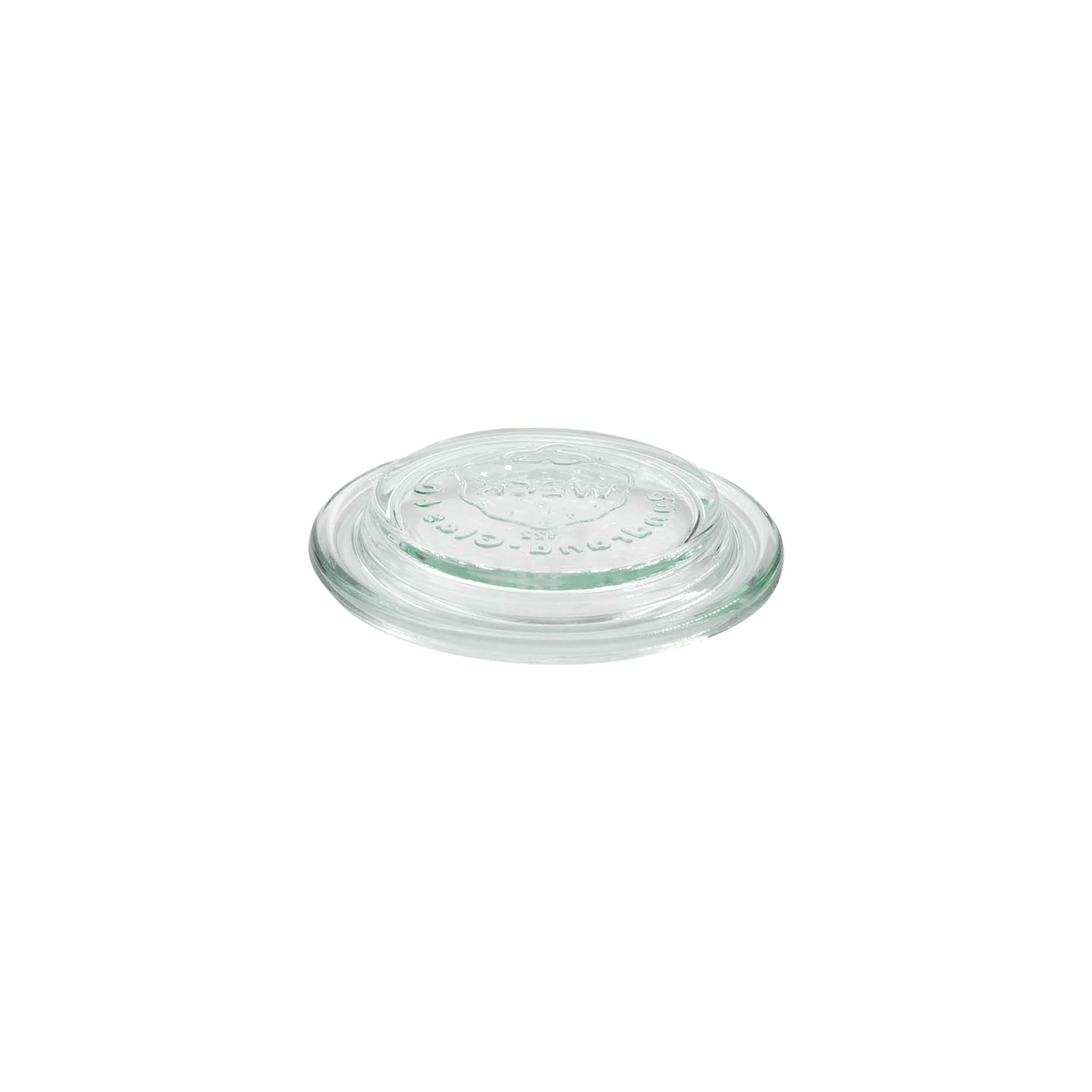 Couvercle en verre WECK à bord rond #, pour ouverture : RR60