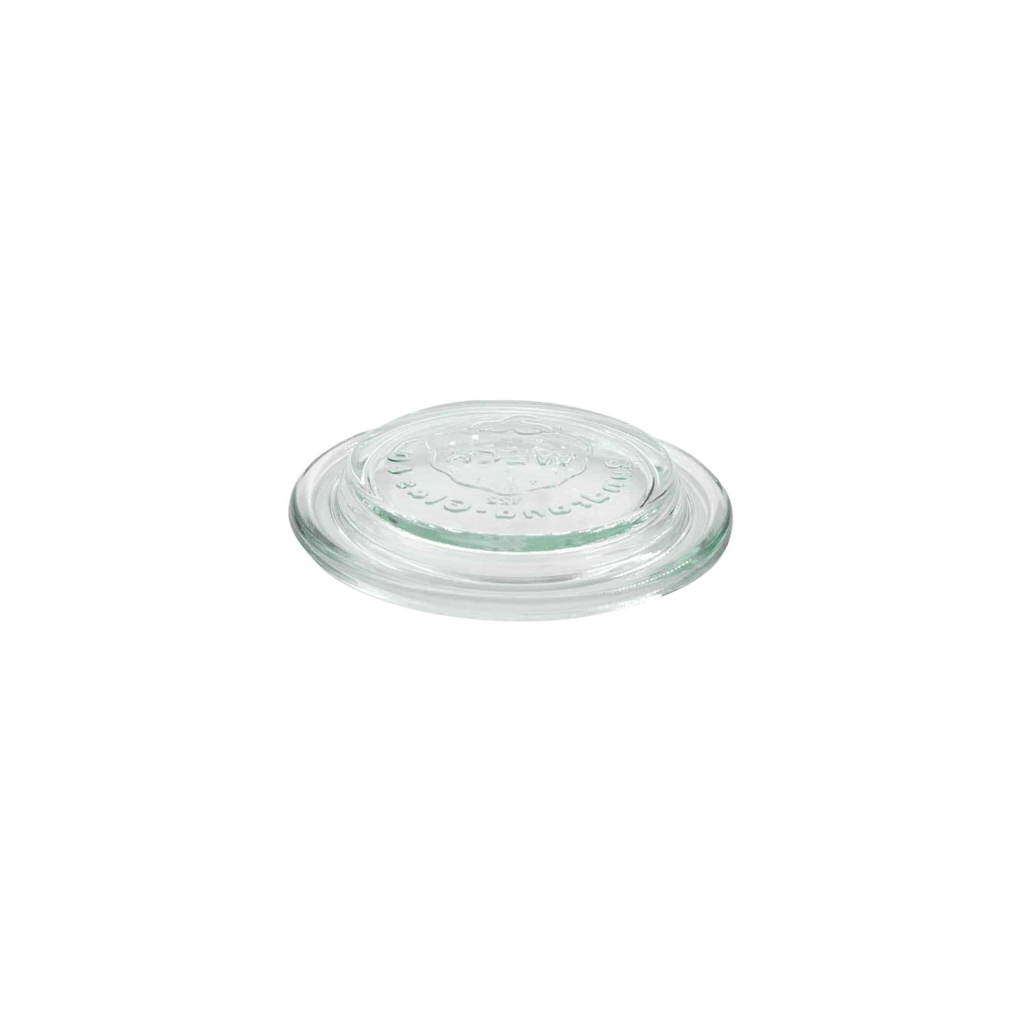 Couvercle en verre WECK à bord rond #, pour ouverture : RR60 Couvercle en verre WECK à bord rond #, pour ouverture : RR60