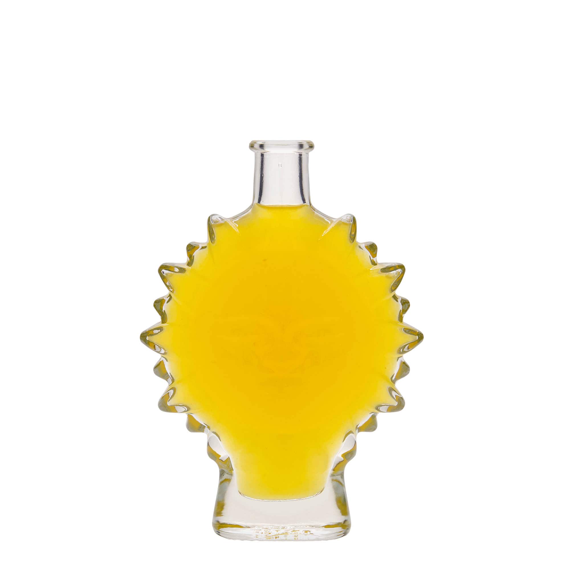 Flacon en verre 200 ml « Soleil », ouverture : liège Flacon en verre 200 ml « Soleil », ouverture : liège