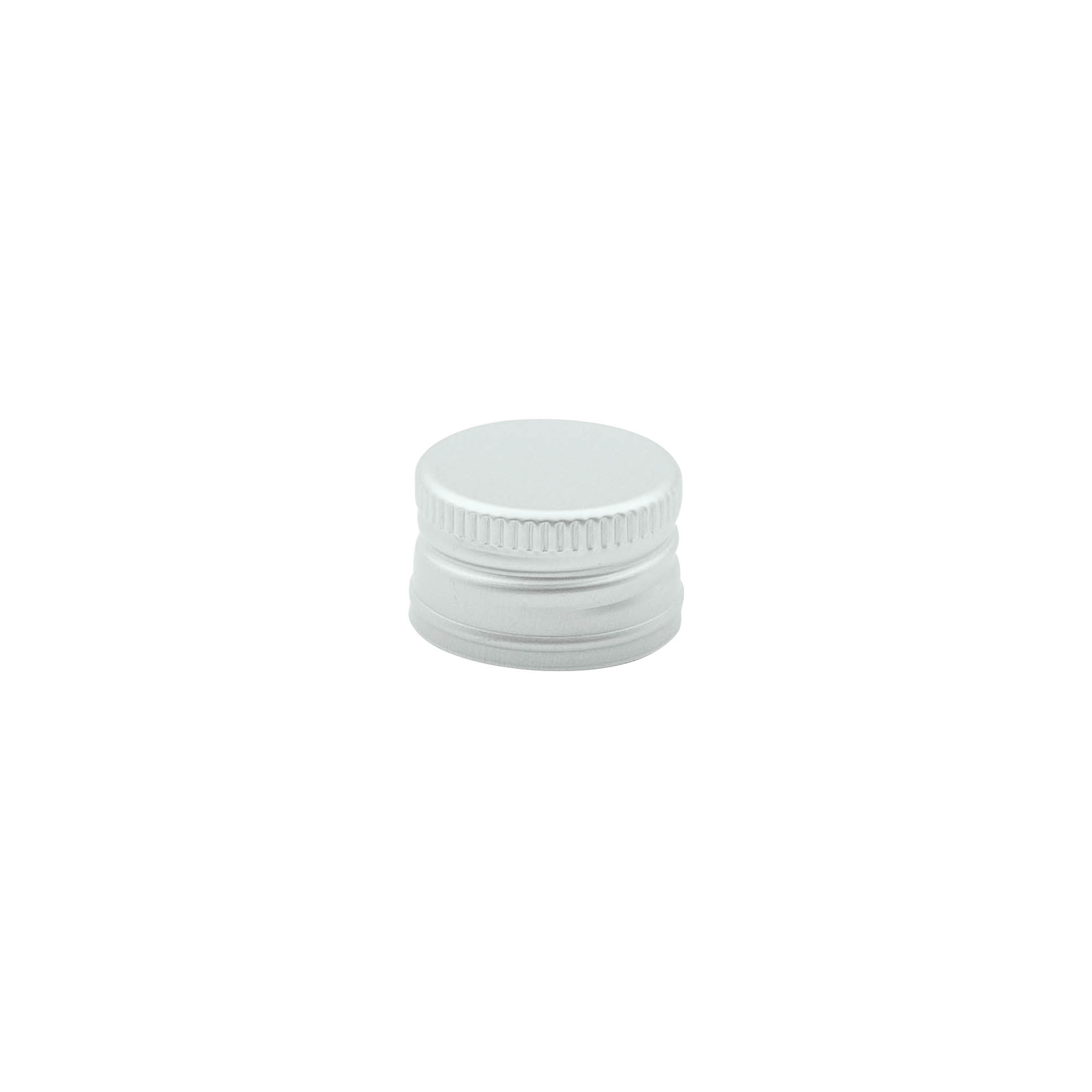 Bouchon à vis, métal, argenté, pour embouchure : PP 22 Bouchon à vis, métal, argenté, pour embouchure : PP 22