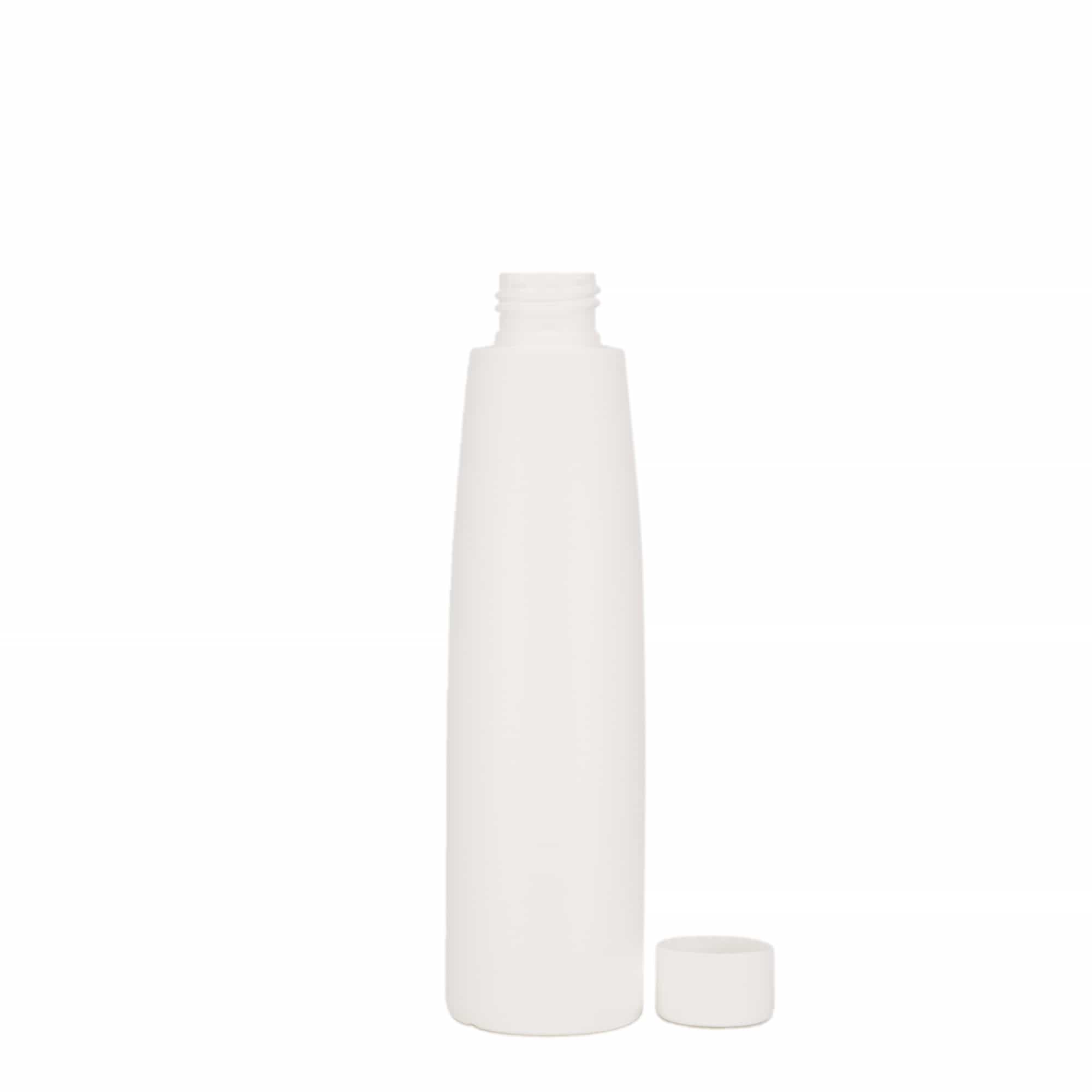 Flacon plastique 200 ml 'Donald', HDPE, blanc, ouverture : 24/410