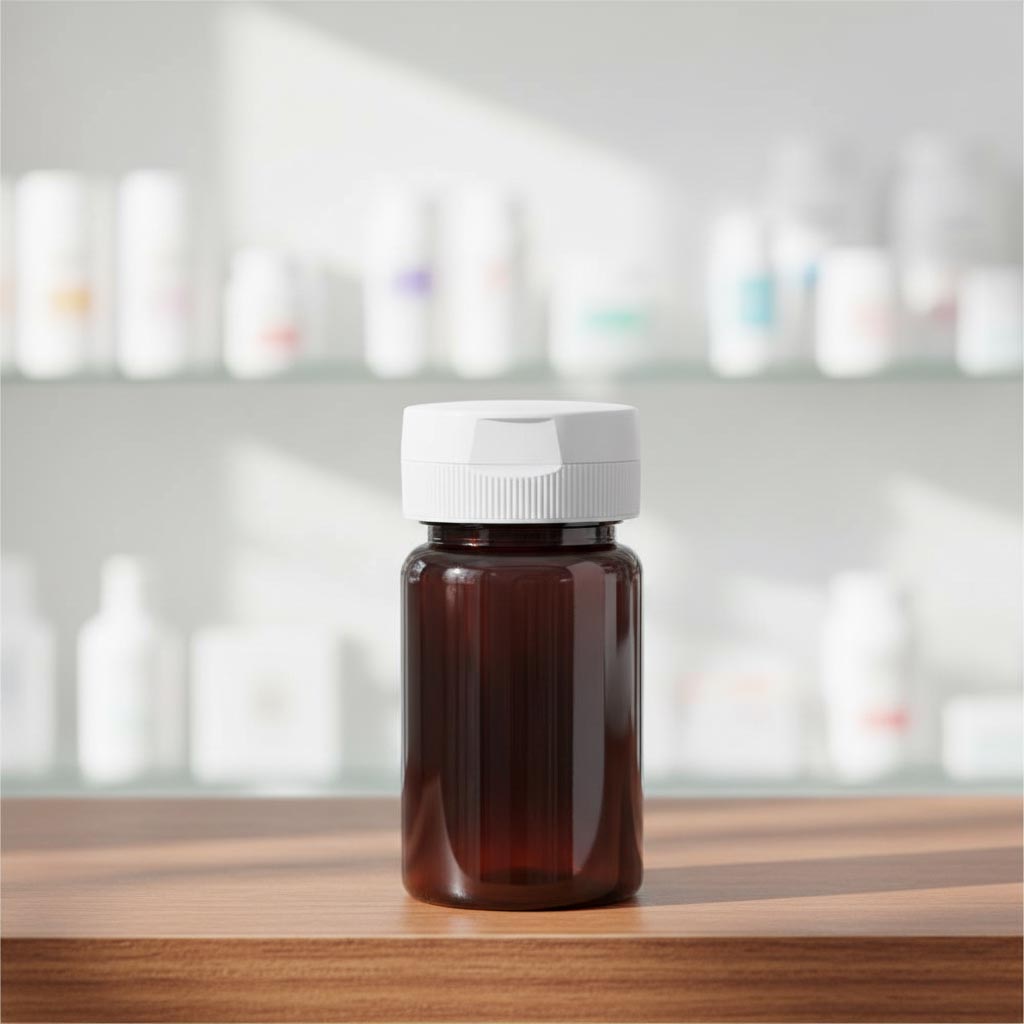 Bouchon à vis avec charnière à bascule, plastique PP, blanc, pour ouverture : 38/400