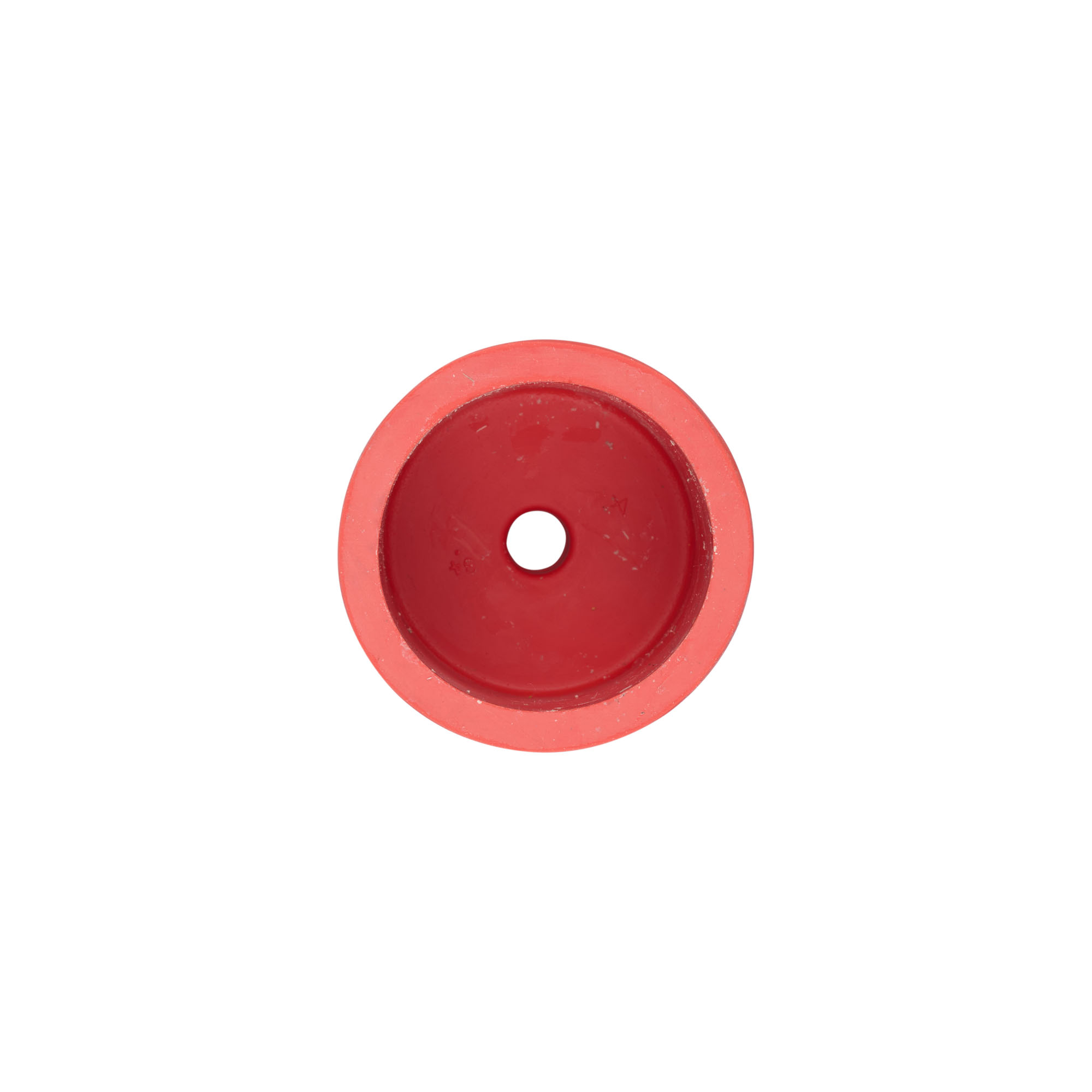 Coiffe de fermentation type 4, caoutchouc, rouge