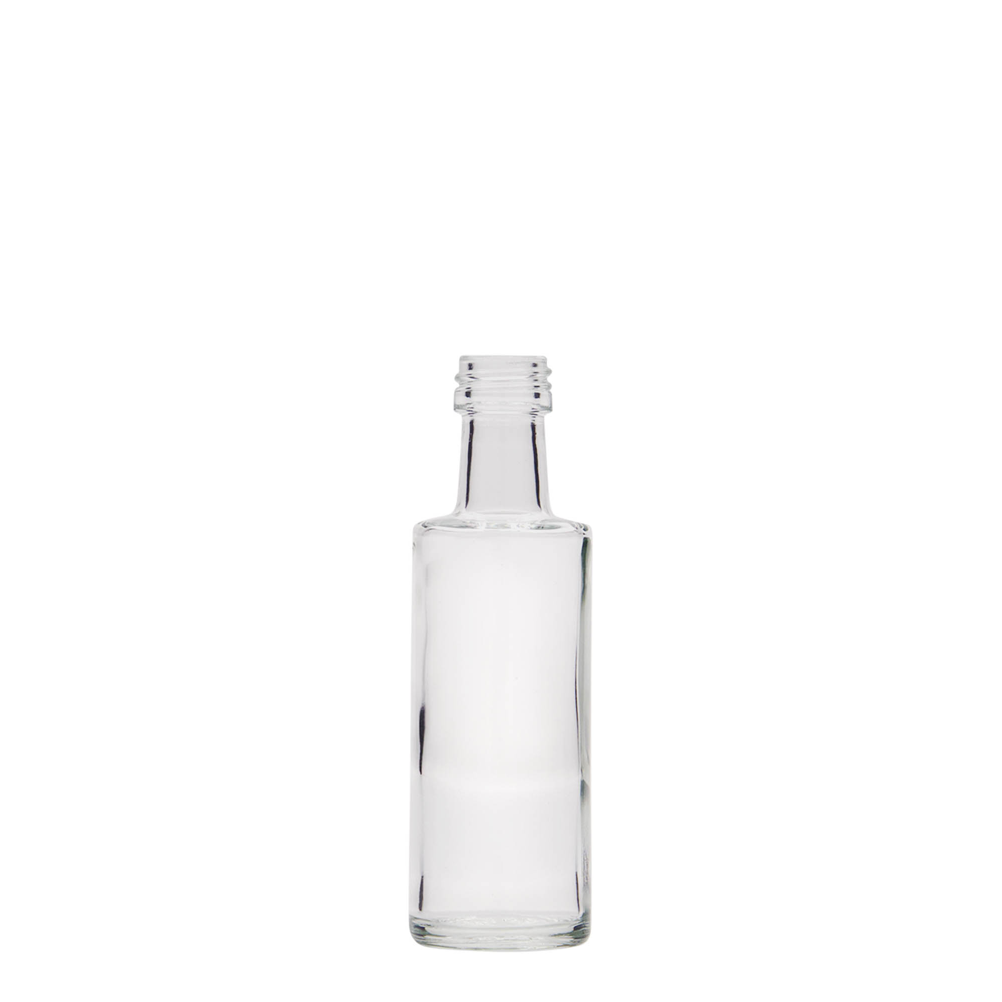 Flacon en verre de 40 ml 'Dorica', ouverture : PP 18 Flacon en verre de 40 ml 'Dorica', ouverture : PP 18