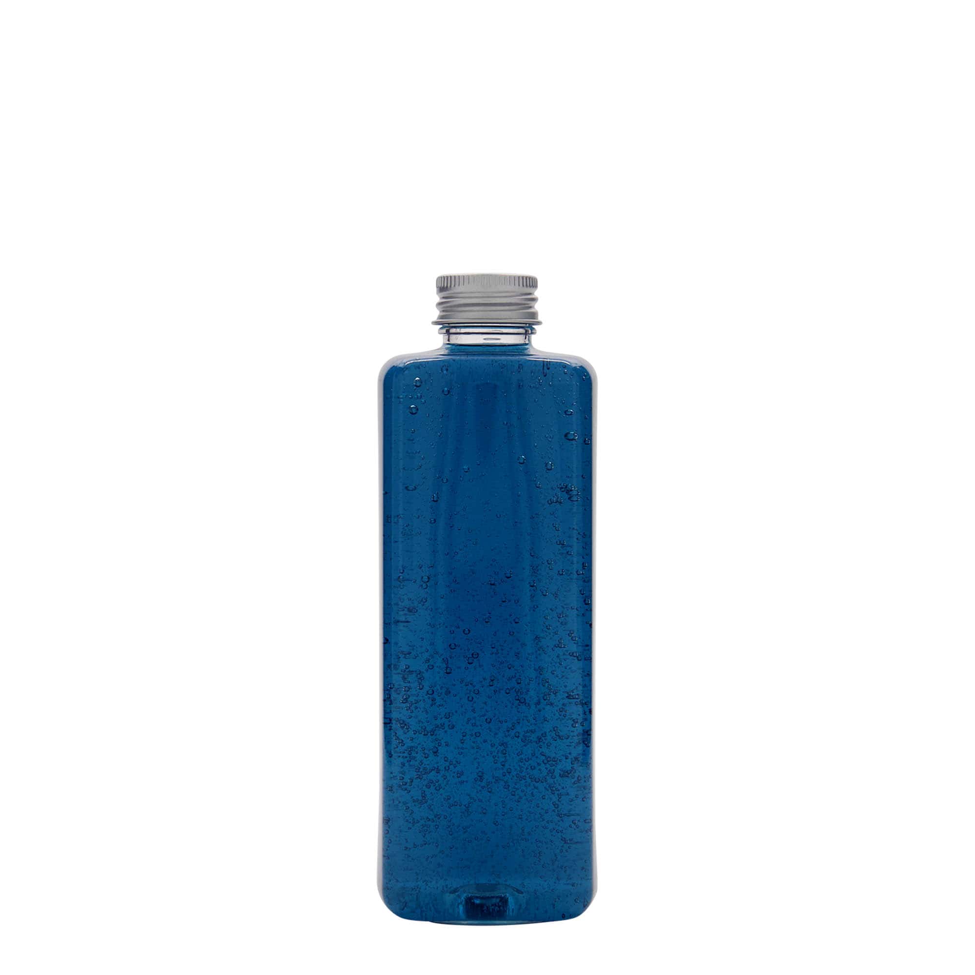 Bouteille PET 300 ml 'Karl', carrée, plastique, ouverture : 24/410