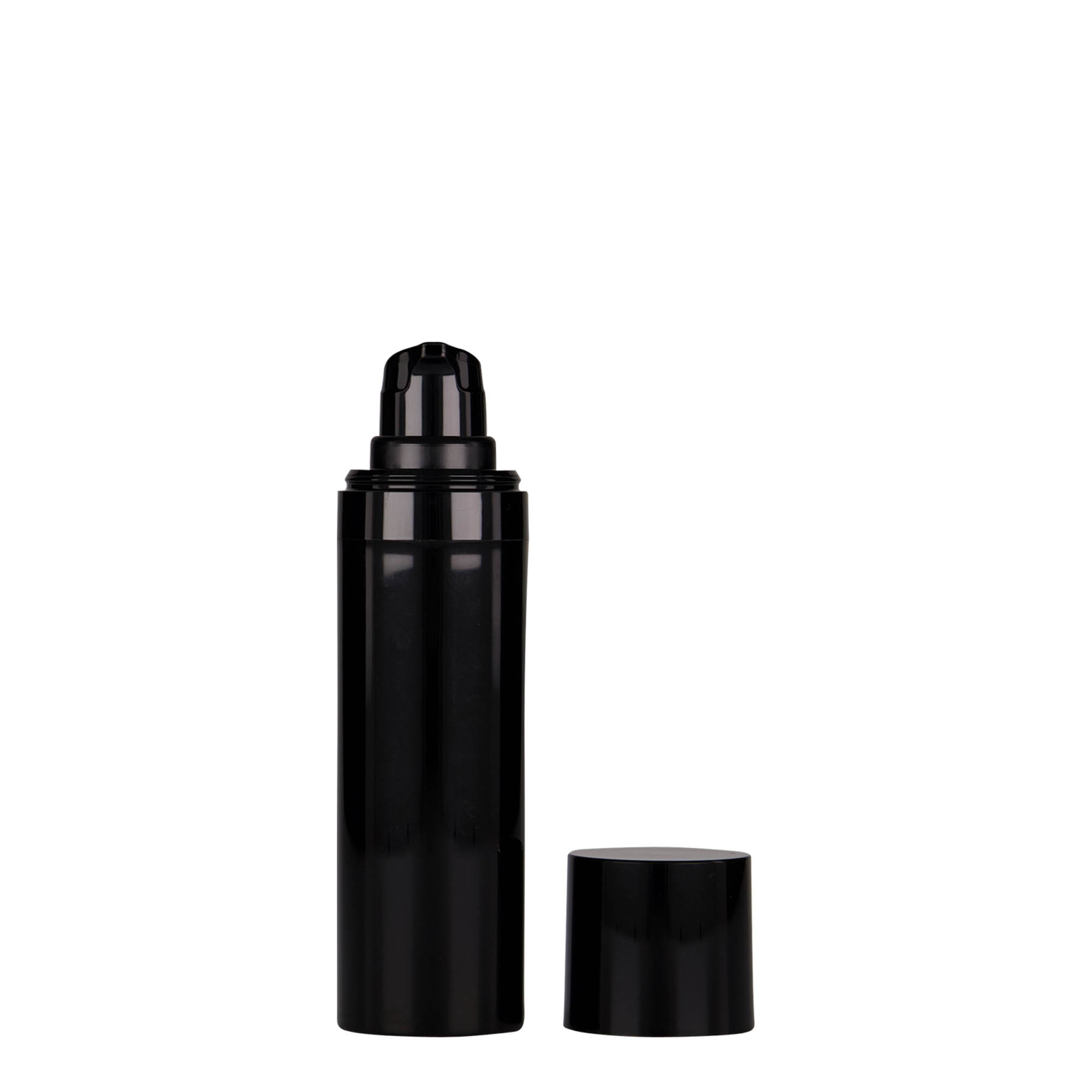 Distributeur sans air 30 ml « Micro », plastique PP, noir Distributeur sans air 30 ml « Micro », plastique PP, noir