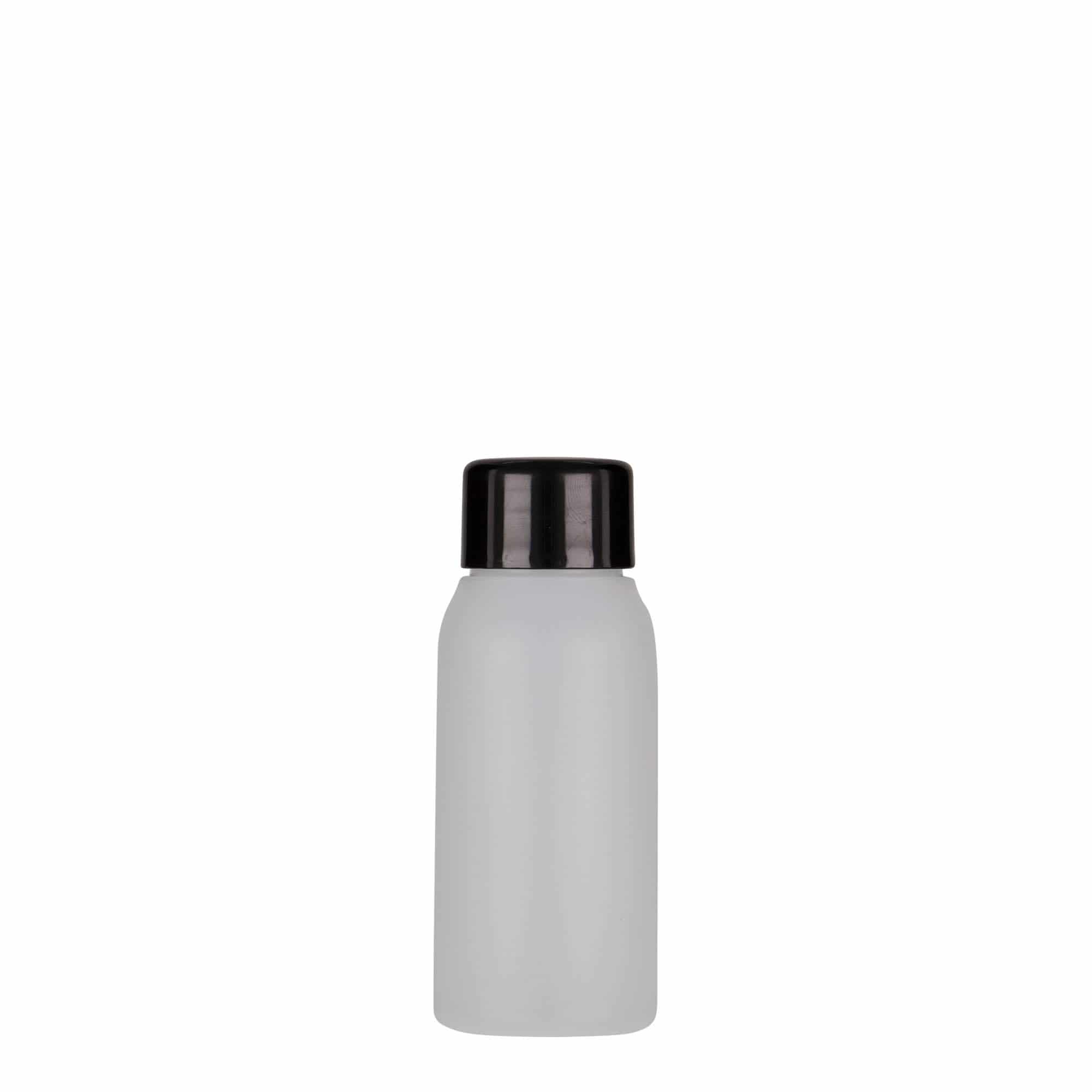 Flacon en plastique 50 ml 'Tuffy', PEHD, naturel, ouverture : 24/410