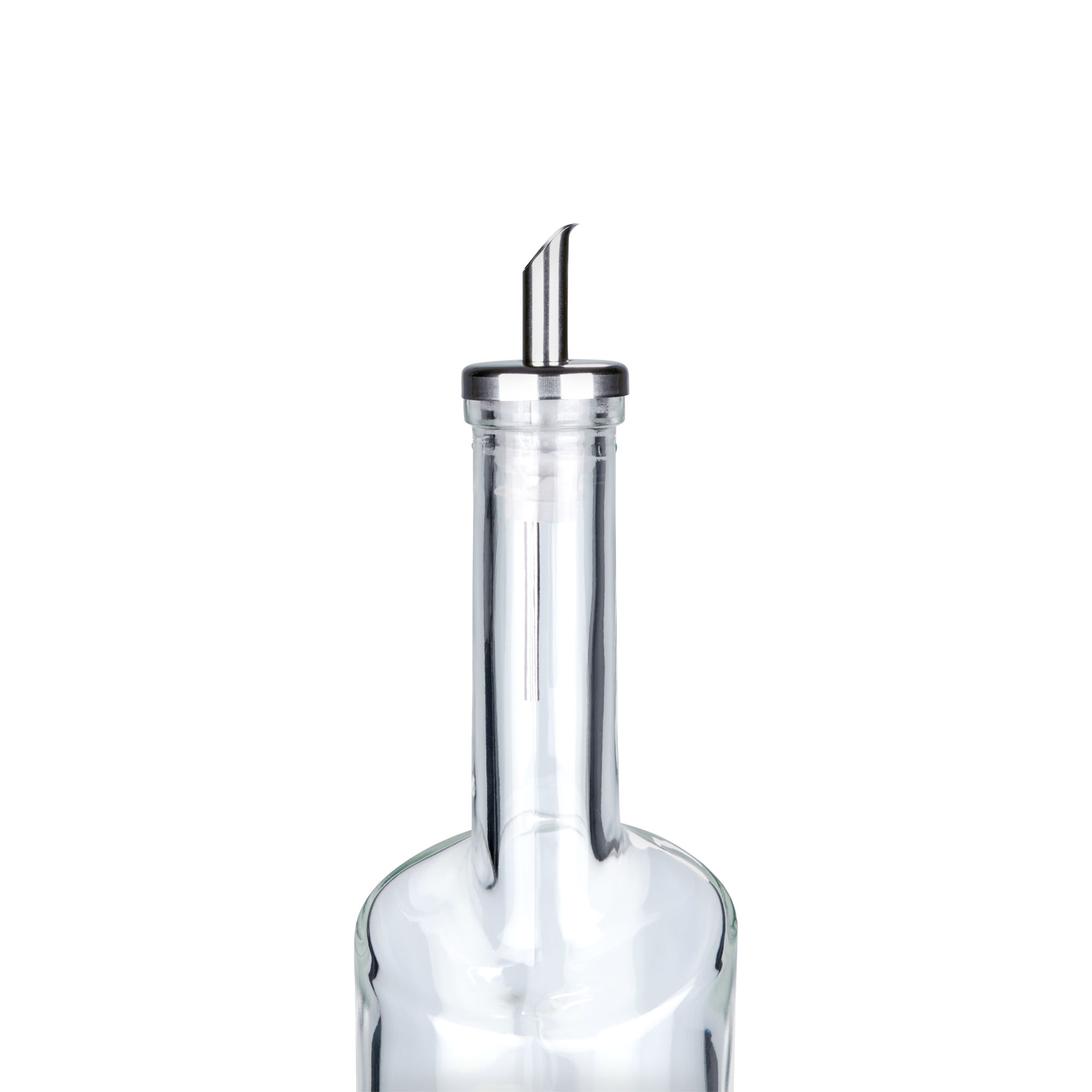 Bec verseur Inox huile, acier inoxydable, argenté