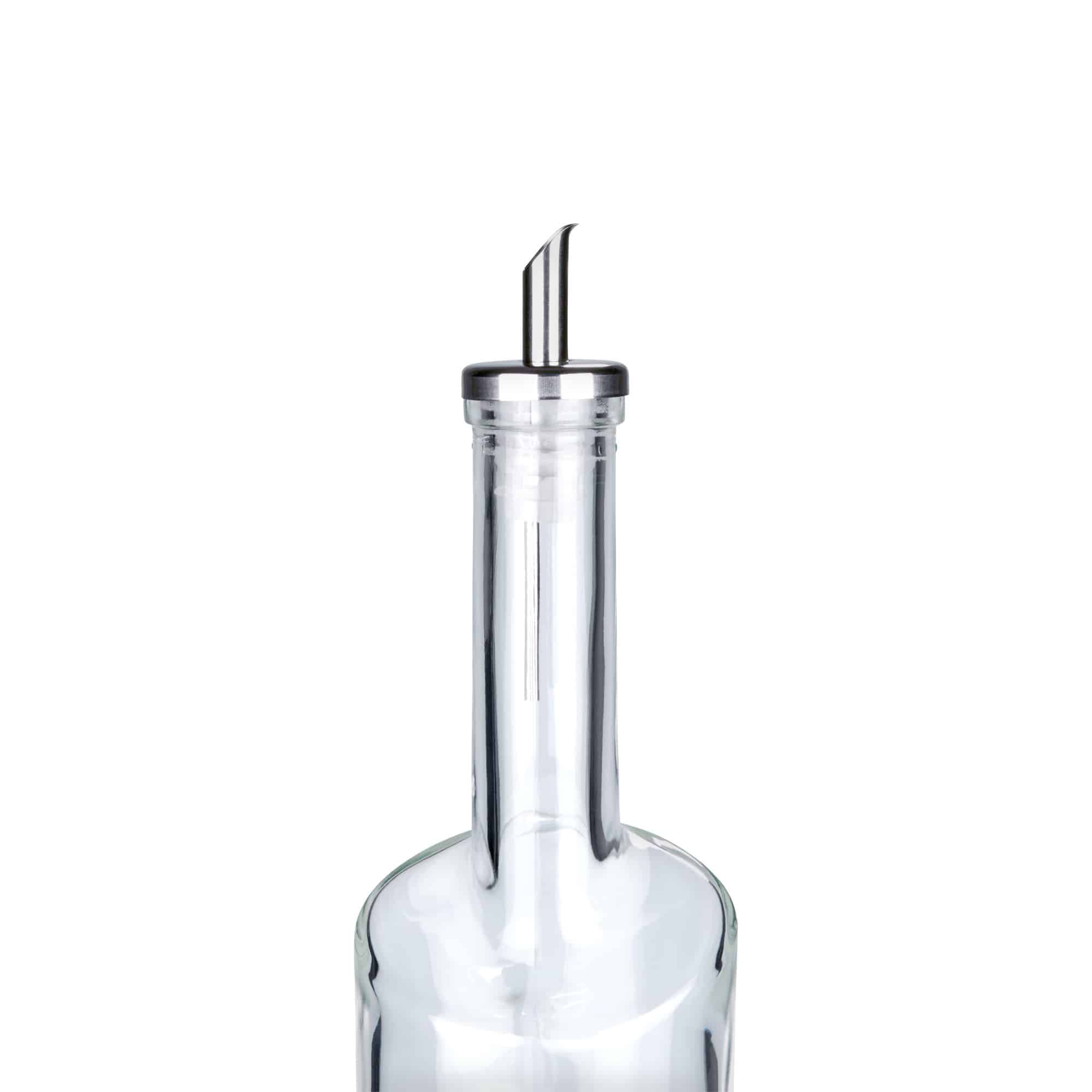 Bec verseur Inox huile, acier inoxydable, argenté
