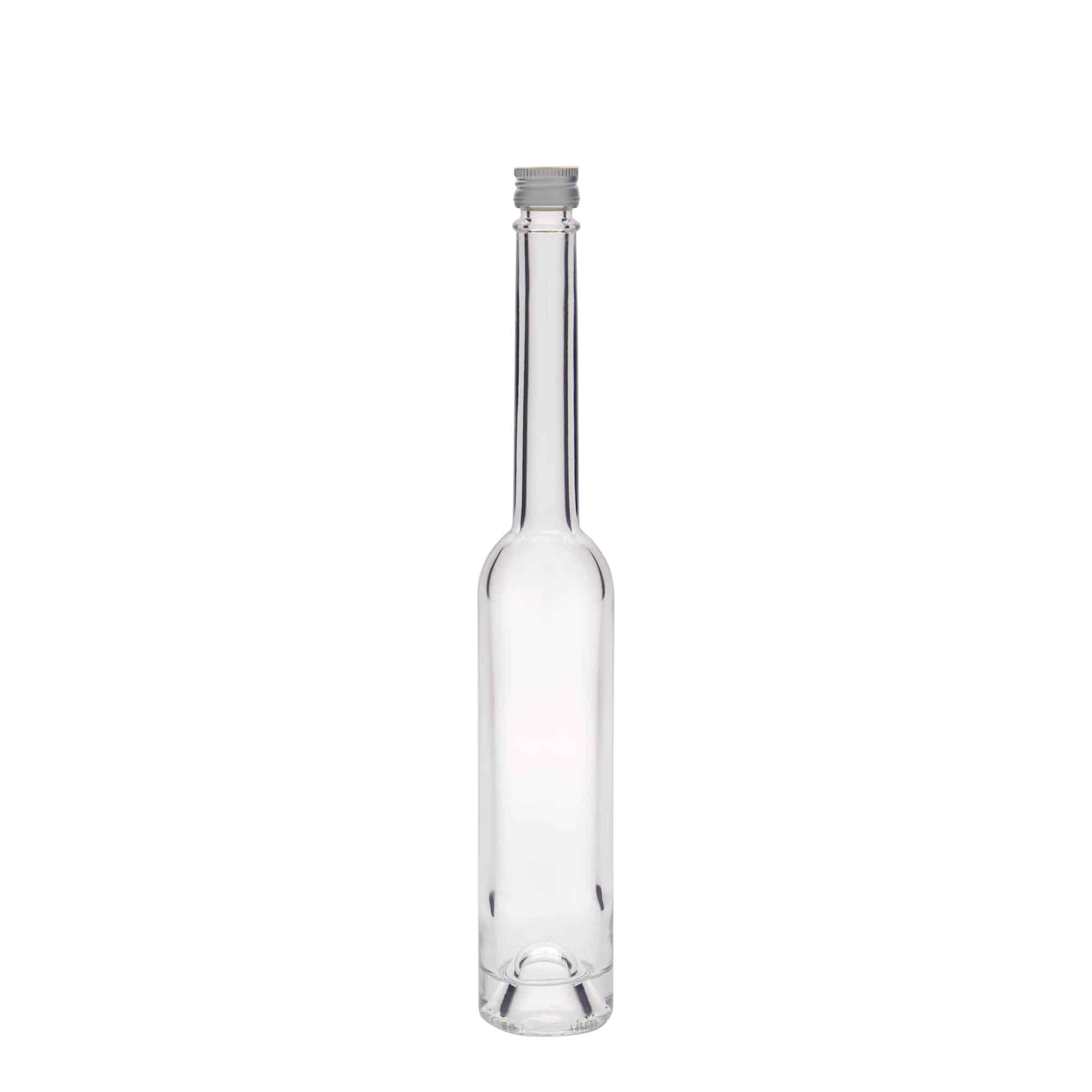 Flacon en verre 100 ml « Platina », ouverture : PP 18