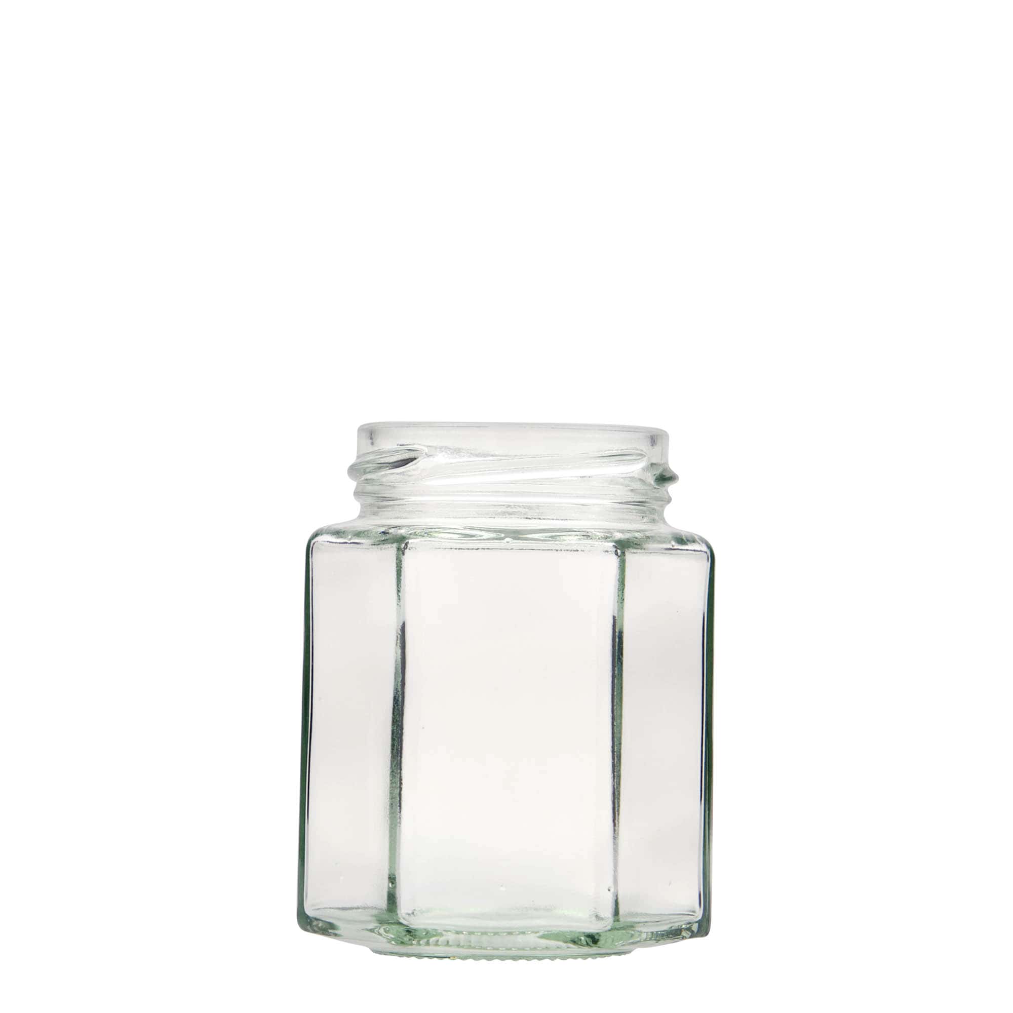 196 ml bocal hexagonal, ouverture : Twist-Off (TO 58)