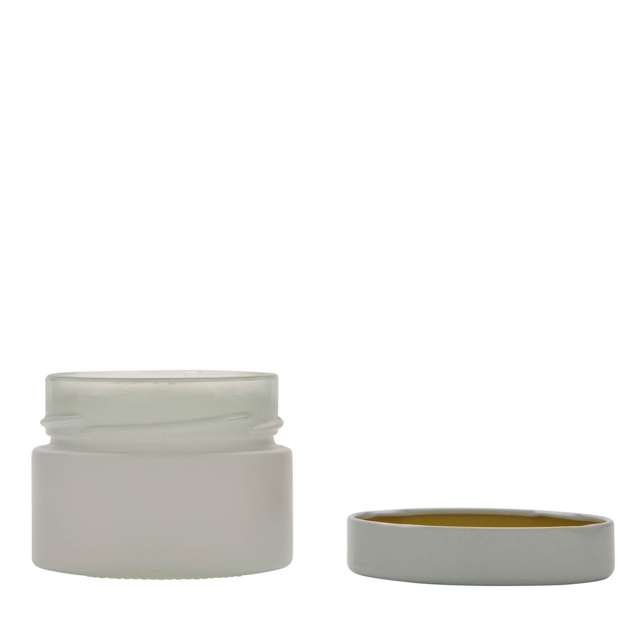 130 ml verre rond 'Aurora', blanc, ouverture : Deep-Twist-Off (DTO 66)