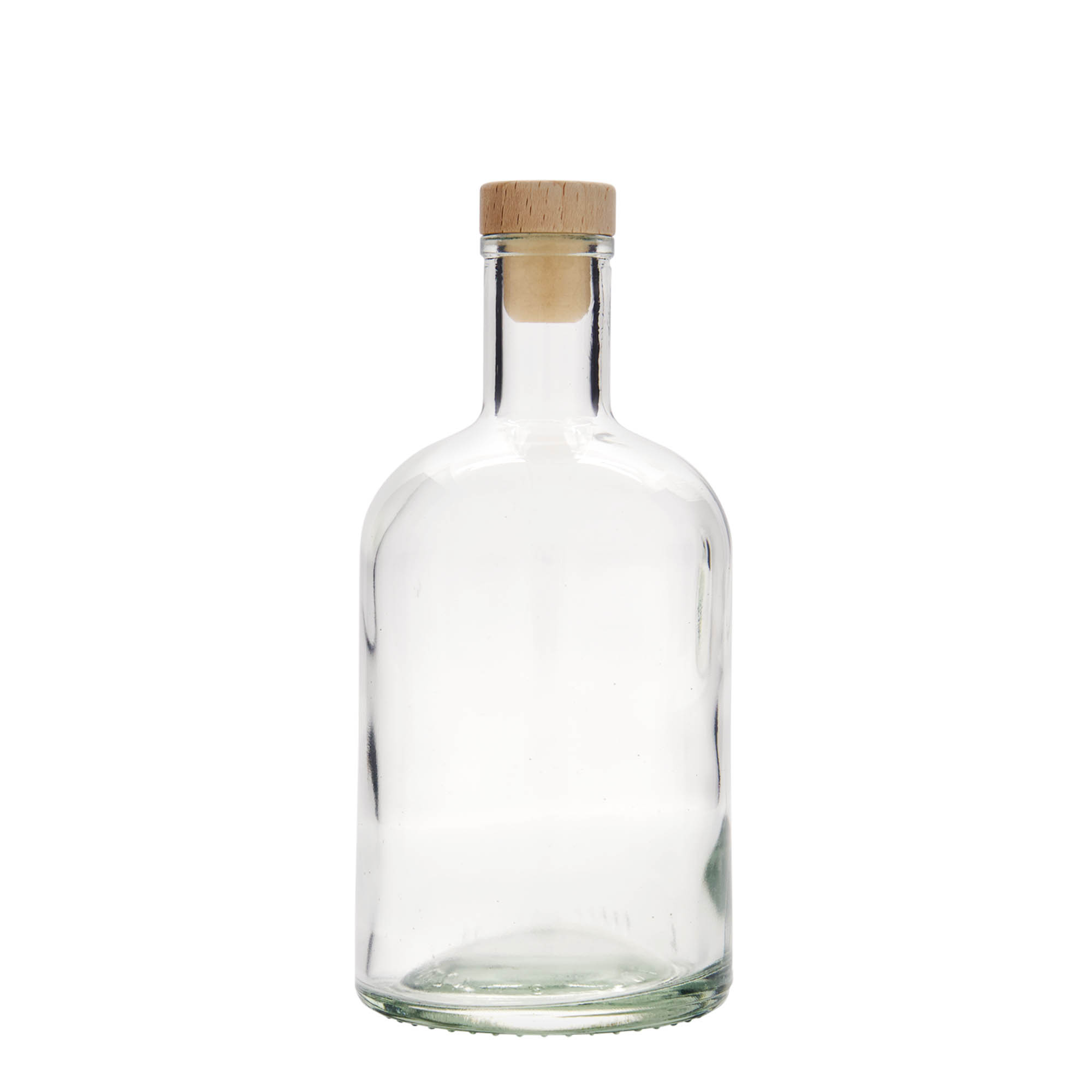 Bouteille en verre 700 ml 'Gerardino', ouverture : bouchon en liège Bouteille en verre 700 ml 'Gerardino', ouverture : bouchon en liège