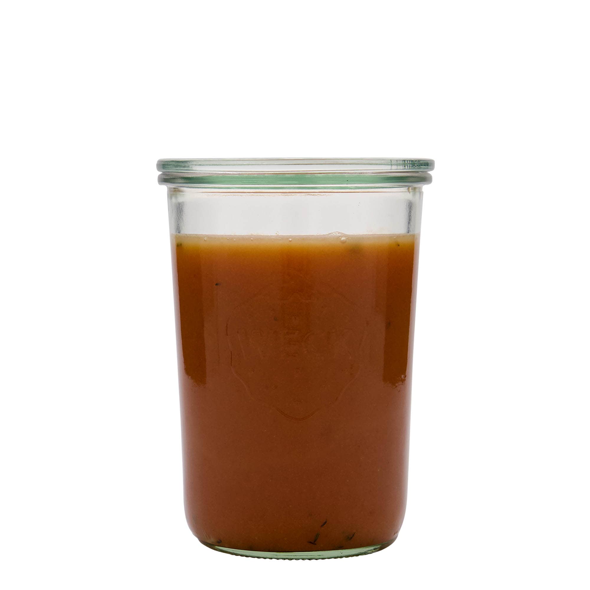 850 ml bocal WECK à renversement, ouverture : bord rond