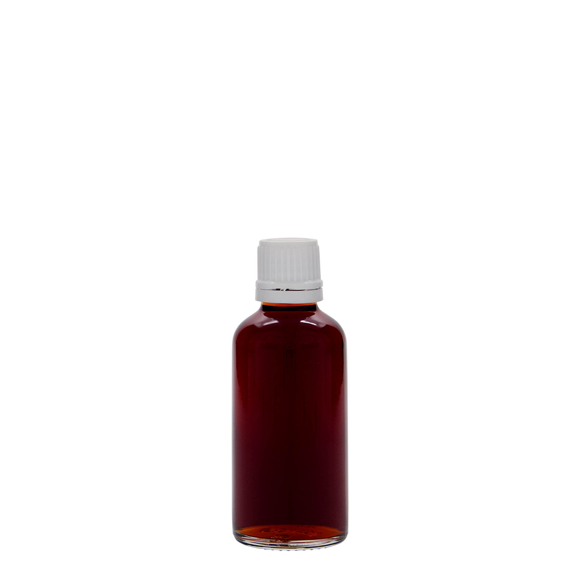 Flacon médical 50 ml, verre, ouverture : DIN 18