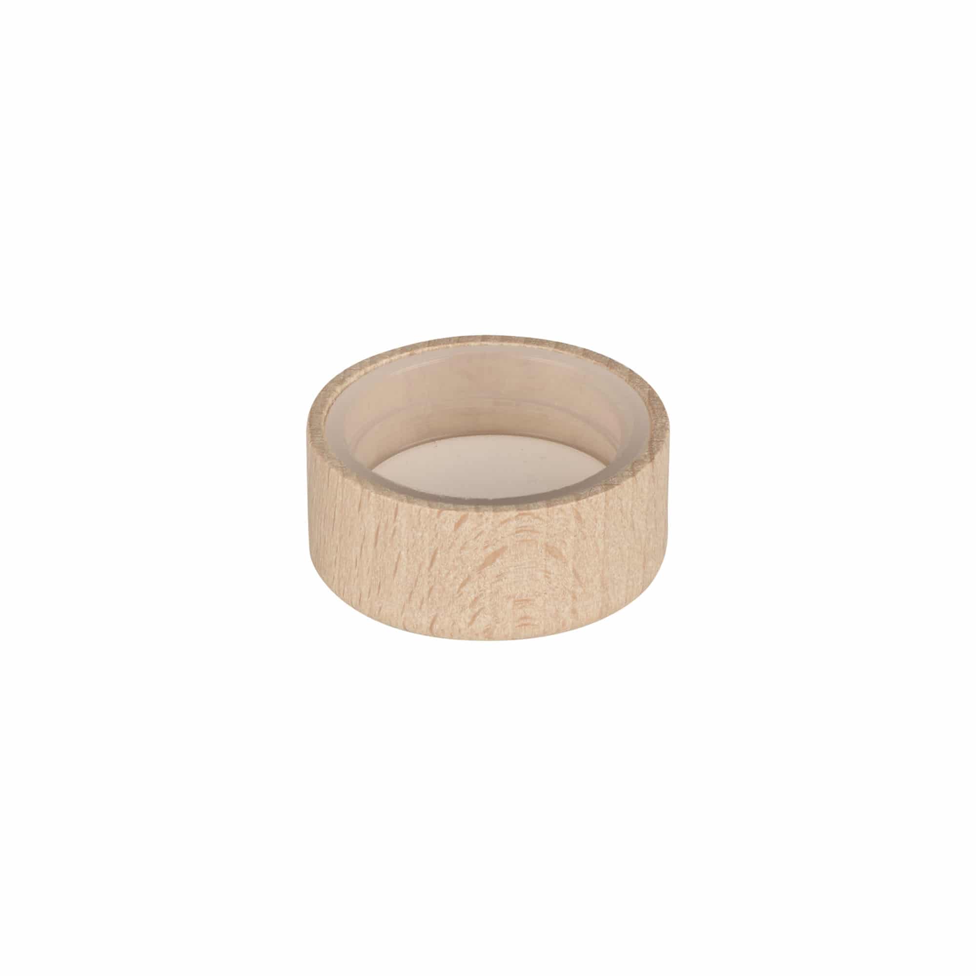 Bouchon à vis, bois, beige, pour ouverture : GPI 28/400