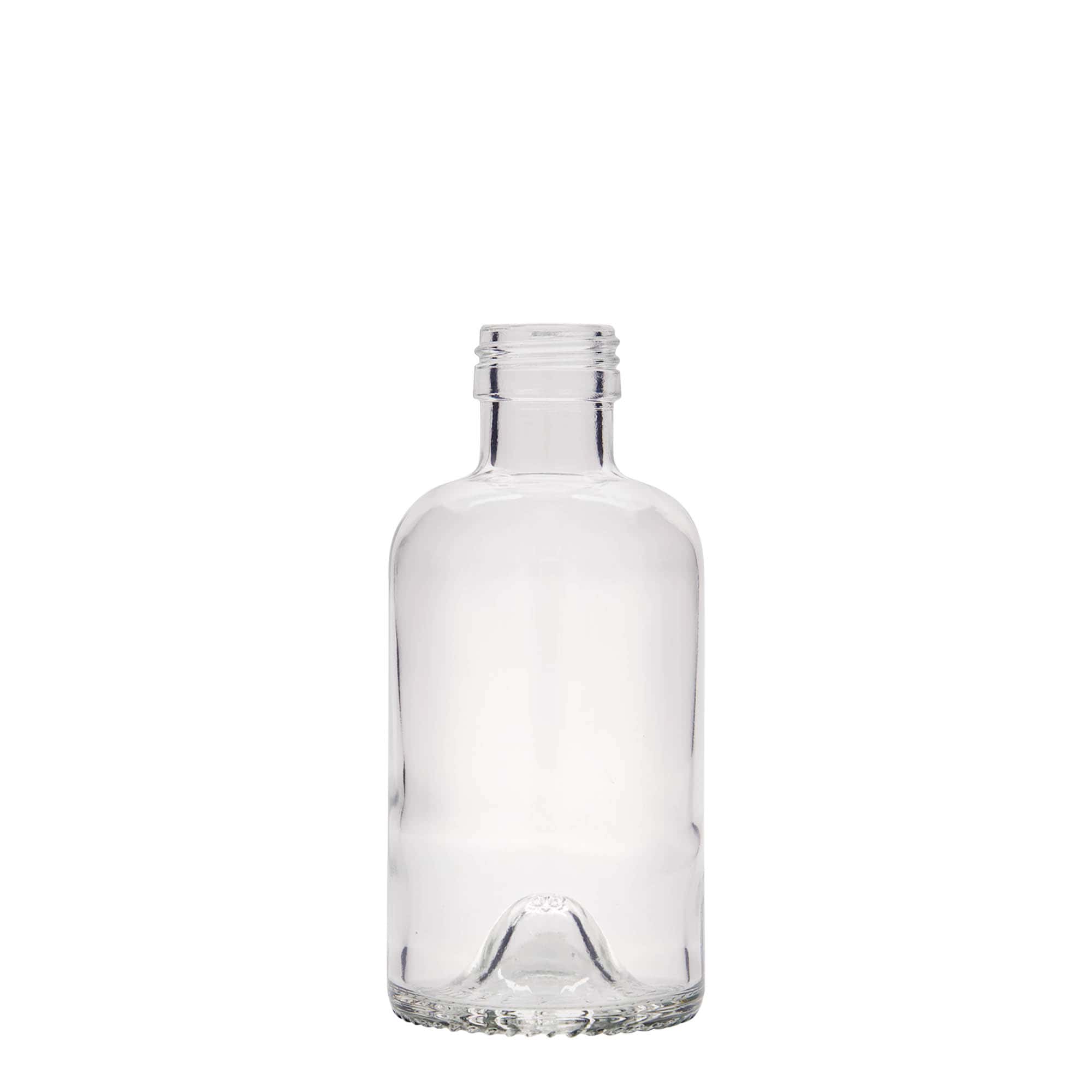 Flacon en verre de 250 ml pour pharmacien, ouverture : PP 31,5