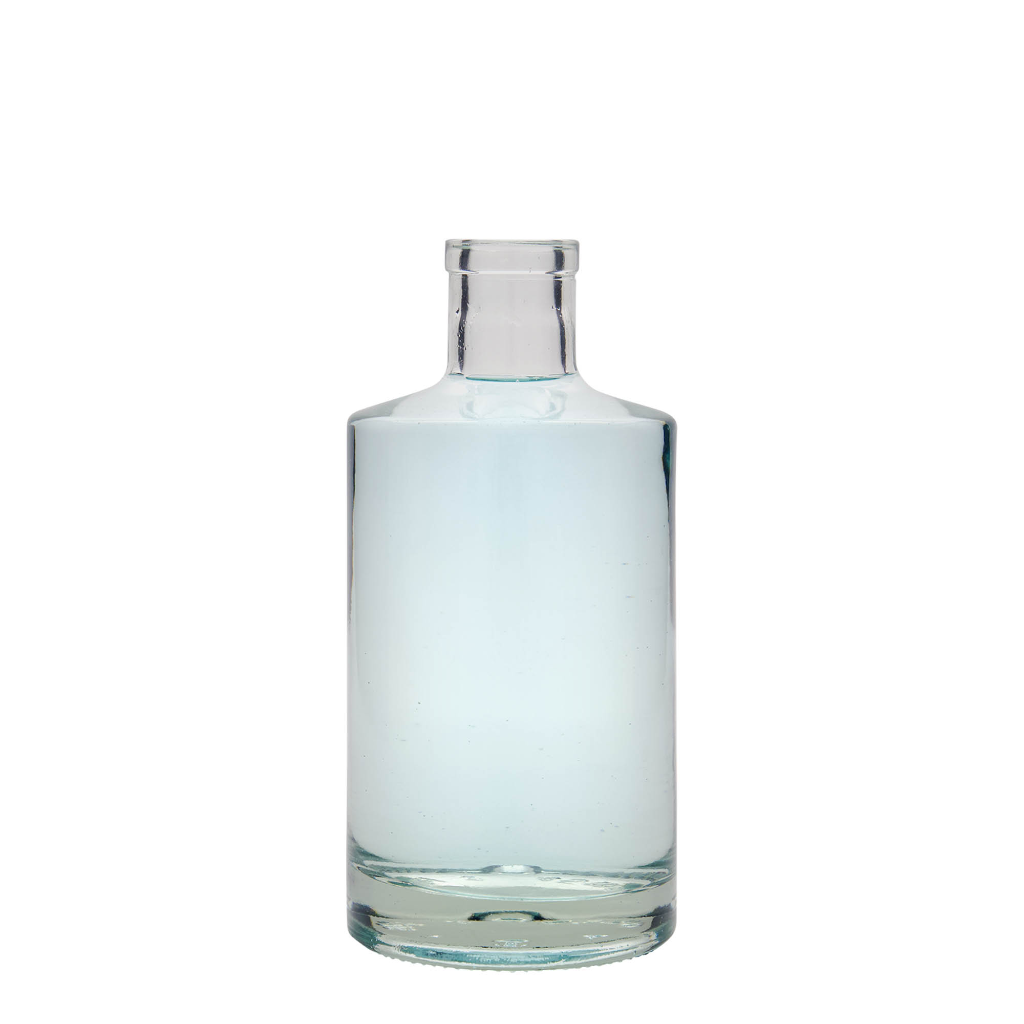 Bouteille en verre 500 ml 'Caroline', ouverture : bouchon en liège Bouteille en verre 500 ml 'Caroline', ouverture : bouchon en liège