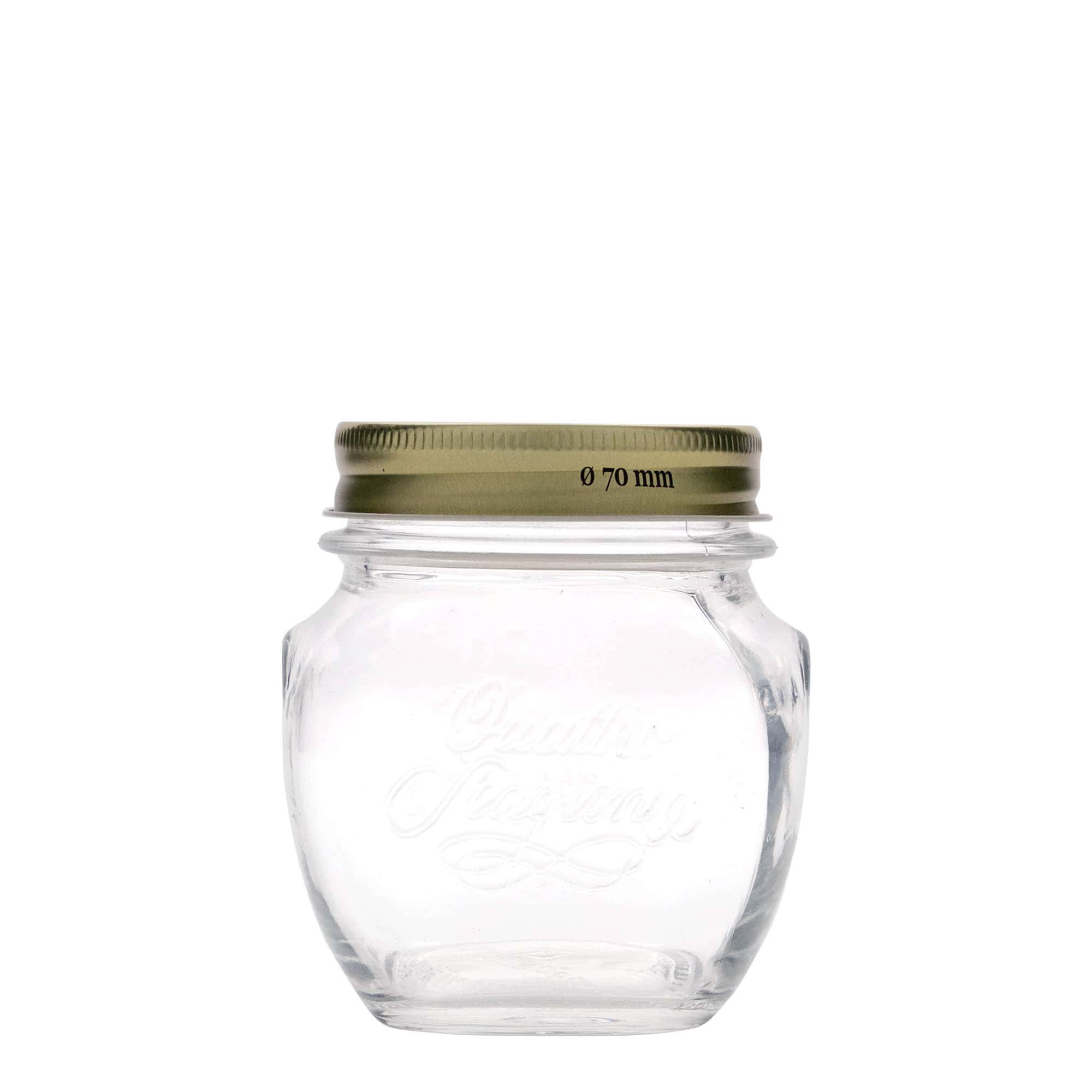 300 ml bocal décoratif « Quattro Stagioni », ouverture : bouchon à vis