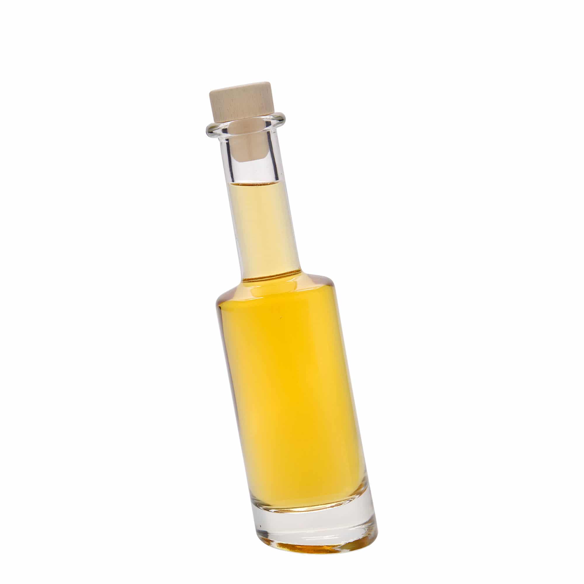 Flacon en verre 200 ml « Bounty », ouverture : bouchon en liège