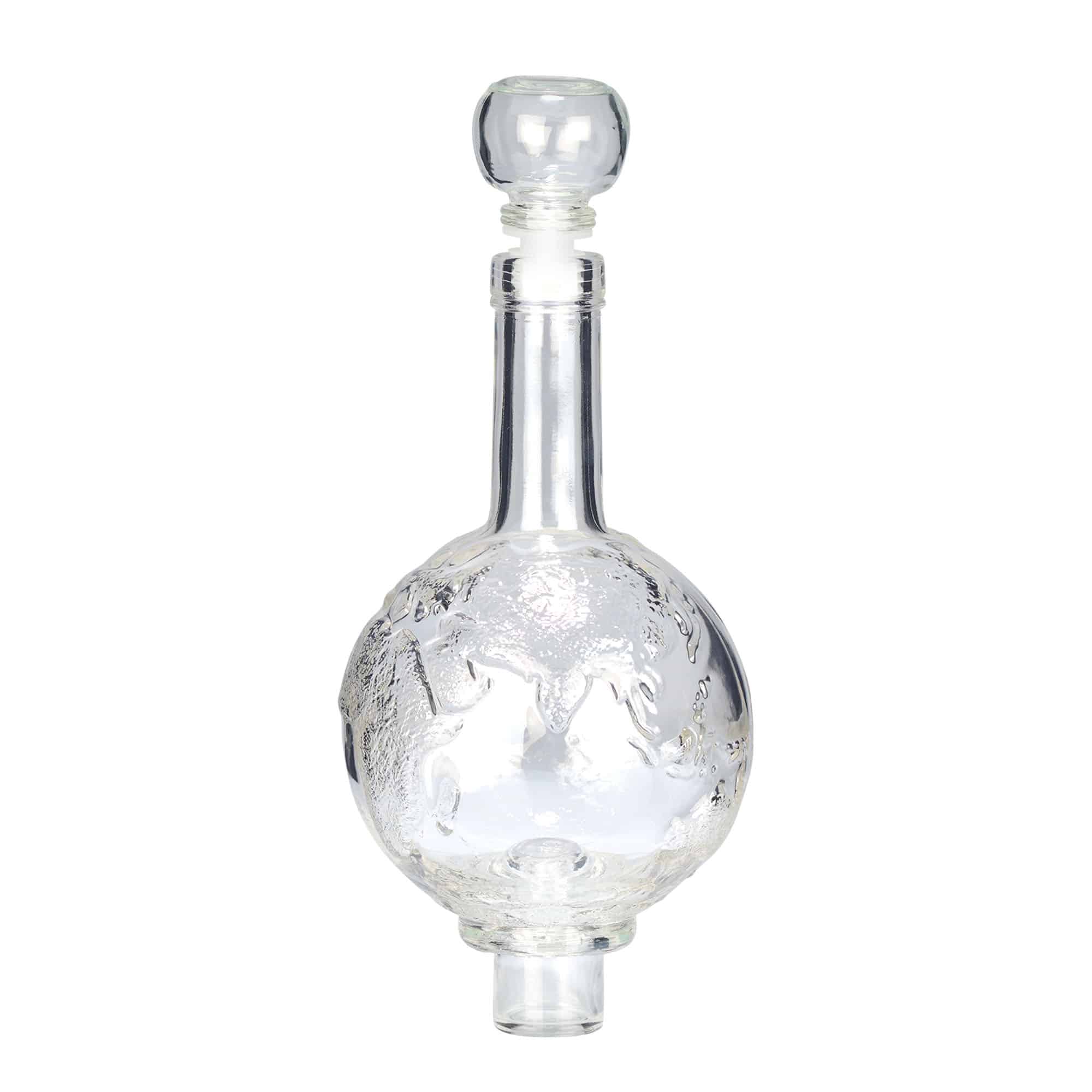 Bouteille en verre 500 ml 'Globus', bouchage: bouchon