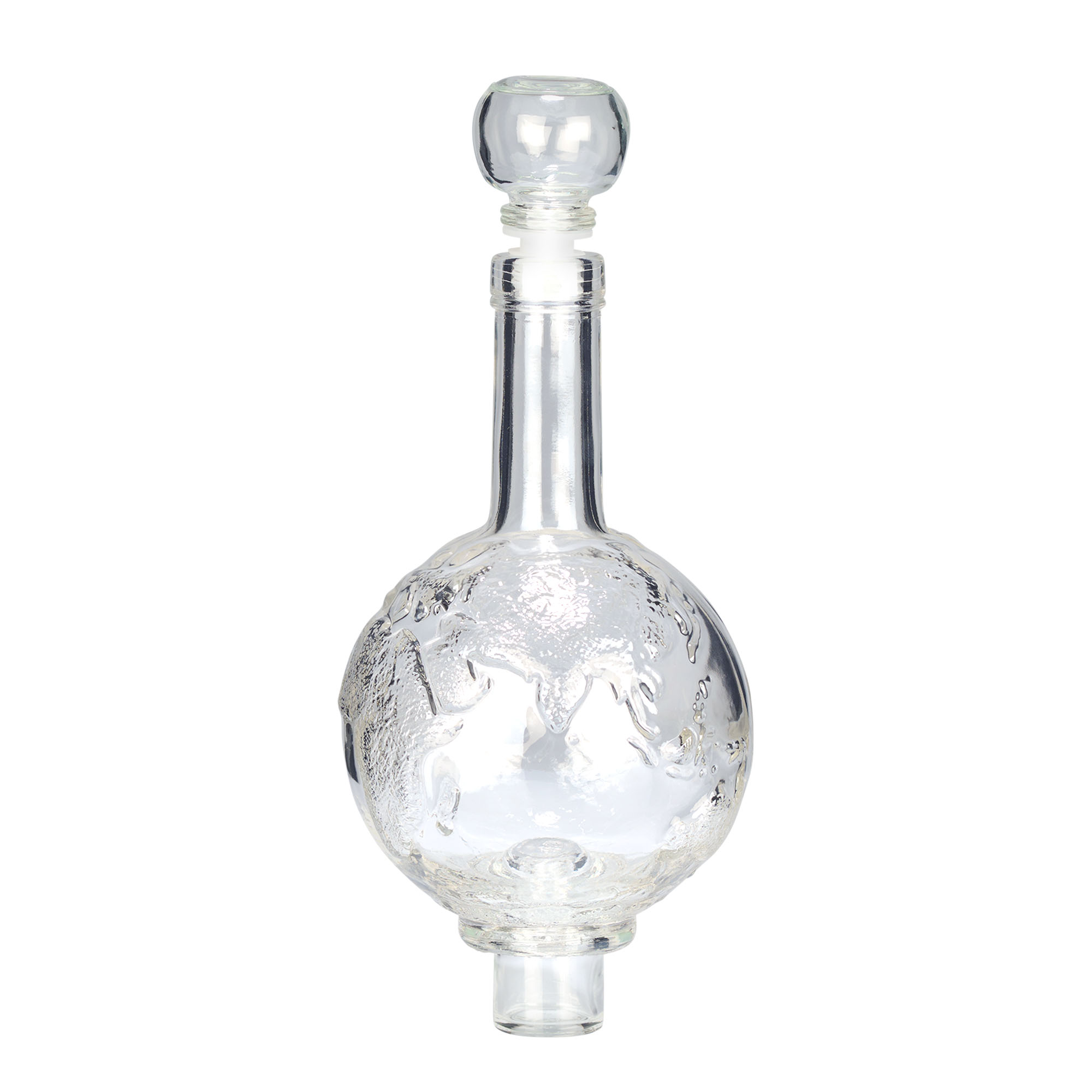 Bouteille en verre 500 ml « Globus », ouverture : bouchon en liège Bouteille en verre 500 ml « Globus », ouverture : bouchon en liège