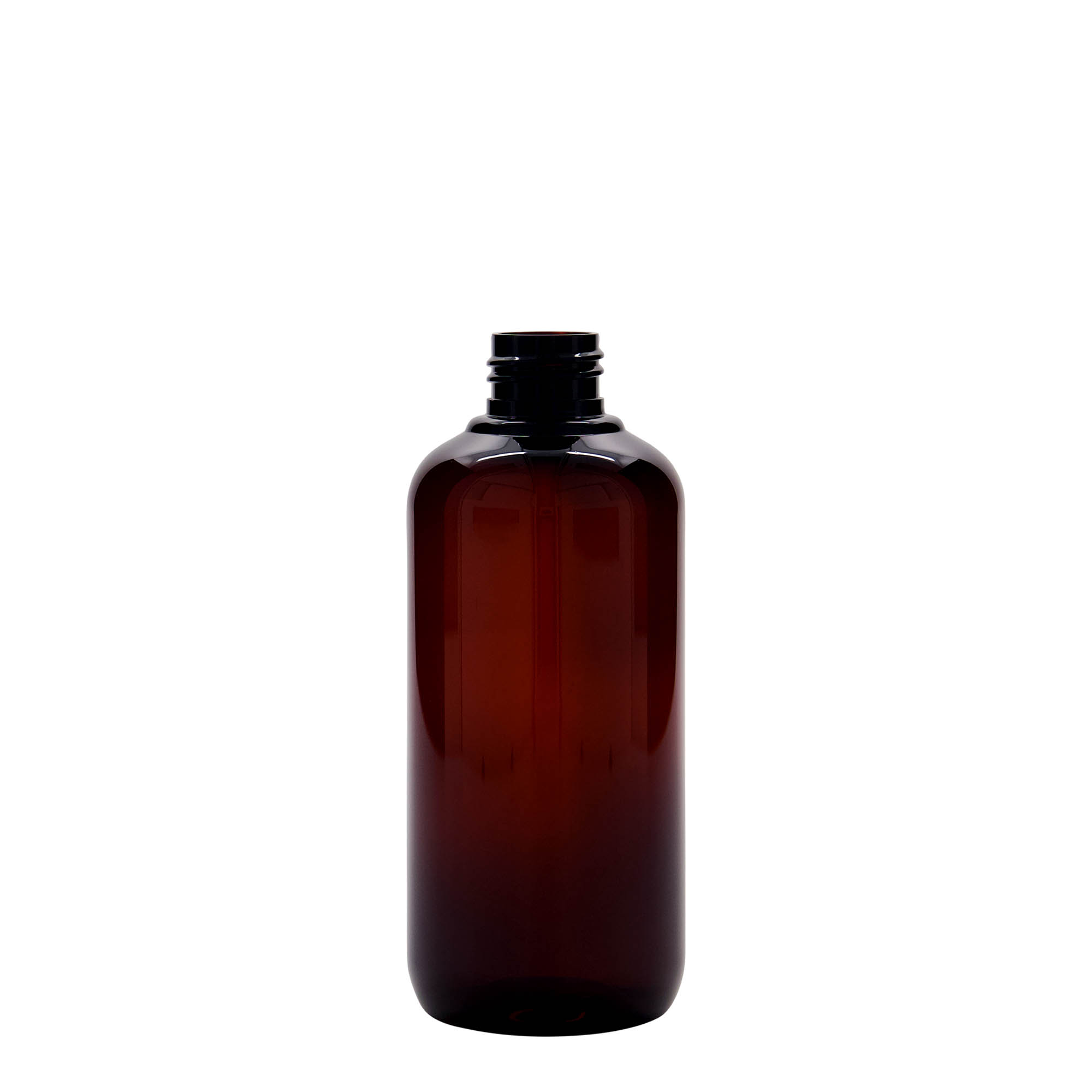 250 ml bouteille en plastique recyclé 'Victor's Best', PCR, brun, ouverture : 24/410