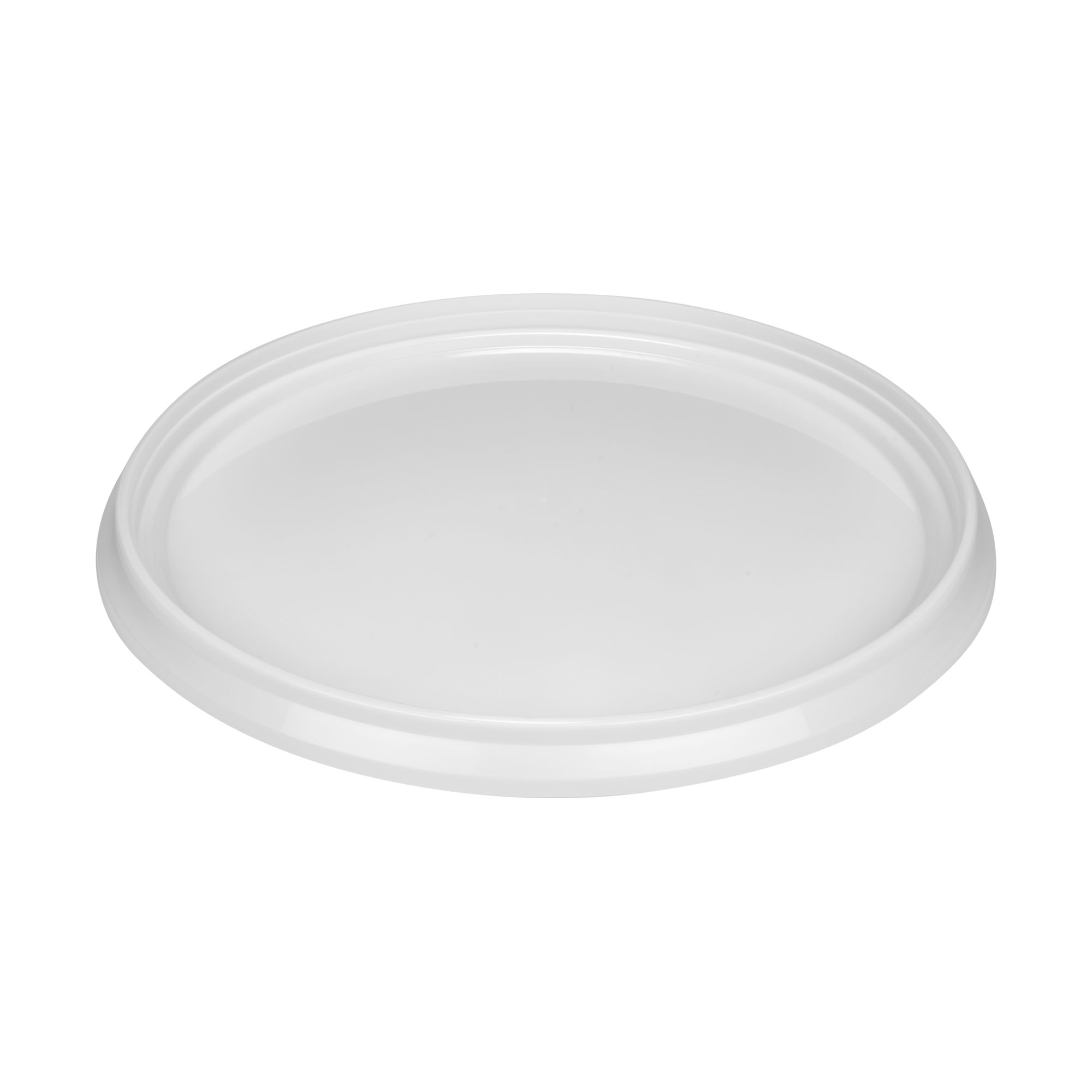 Couvercle pour seau de 30 l, plastique PP, blanc