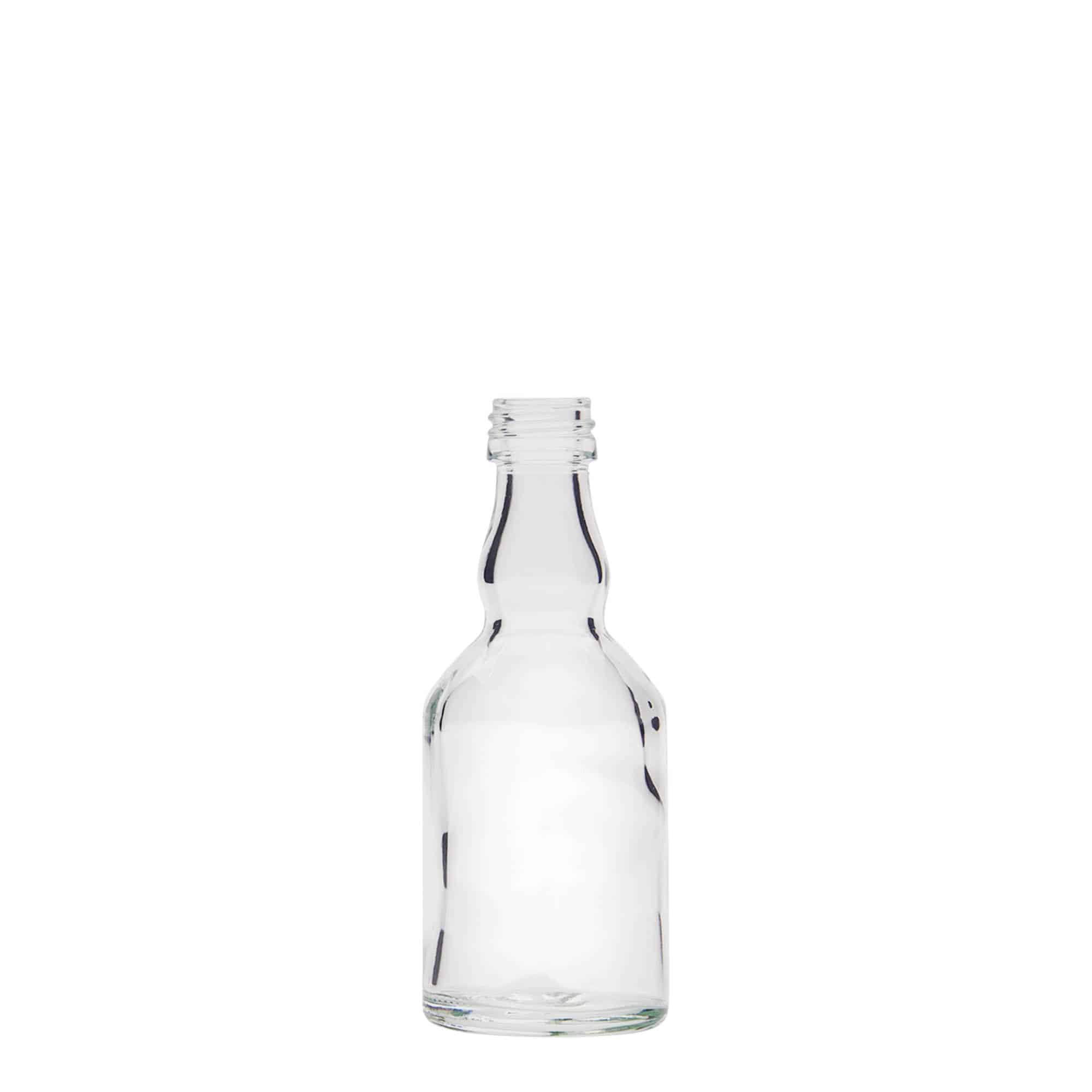 Flacon en verre 50 ml 'Georgio', ouverture : PP 18