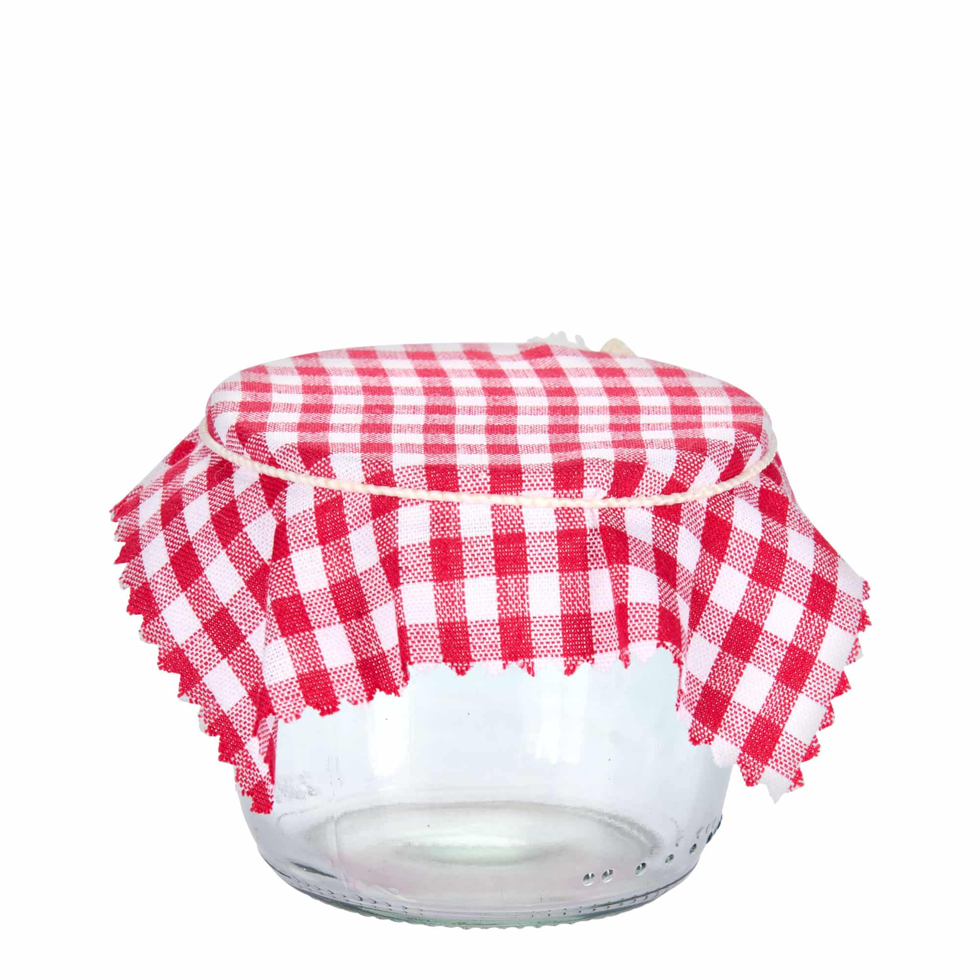 Napperon en tissu à carreaux 12x12, carré, textile, rouge, ouverture : TO38-TO53