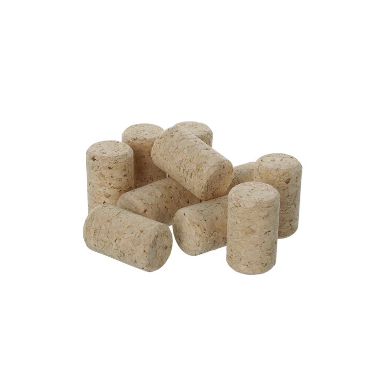 Bouchon de vin 22,5 mm, bouchon pressé, beige, pour ouverture : liège Bouchon de vin 22,5 mm, bouchon pressé, beige, pour ouverture : liège