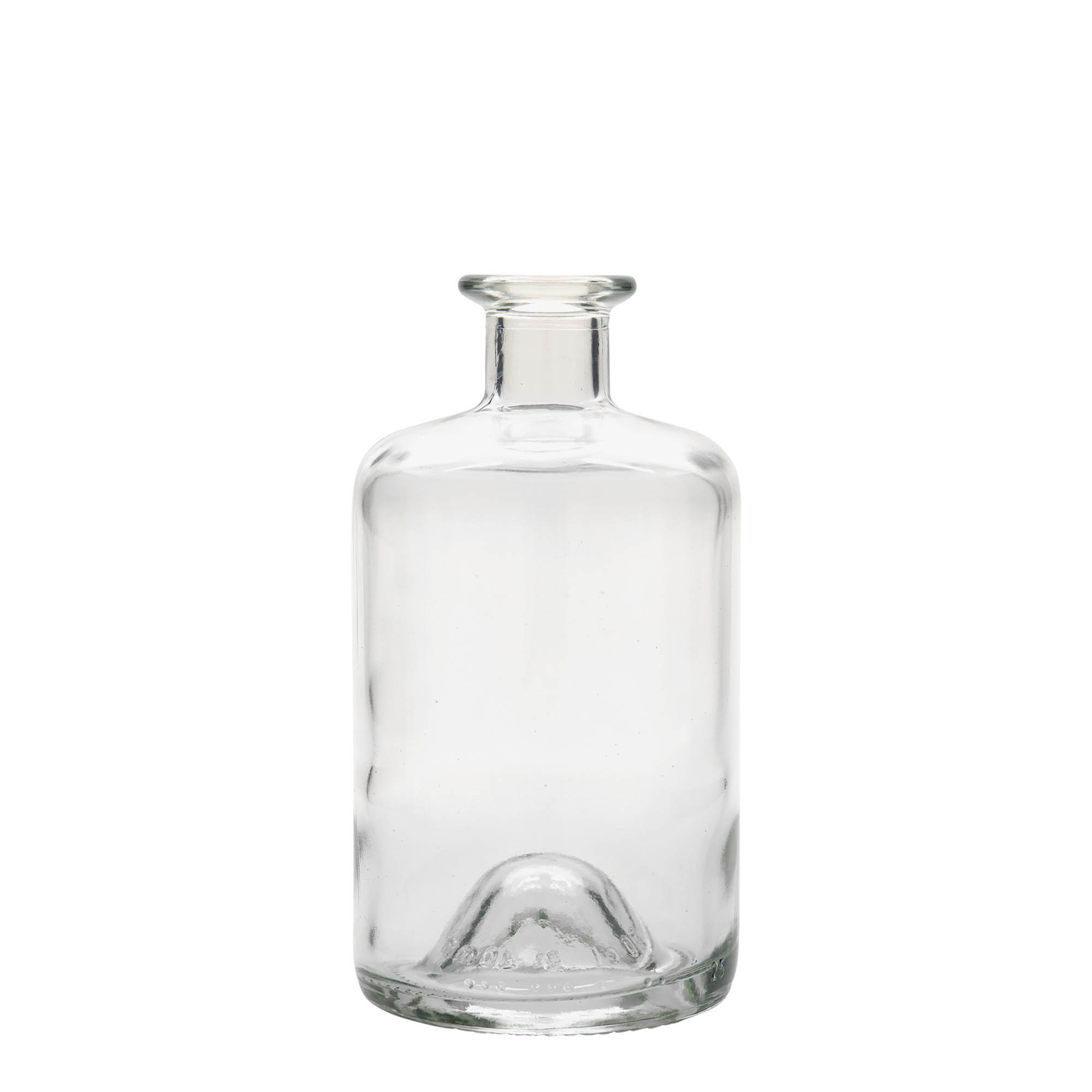 Bouteille en verre de 500 ml, bouchon : liège Bouteille en verre de 500 ml, bouchon : liège