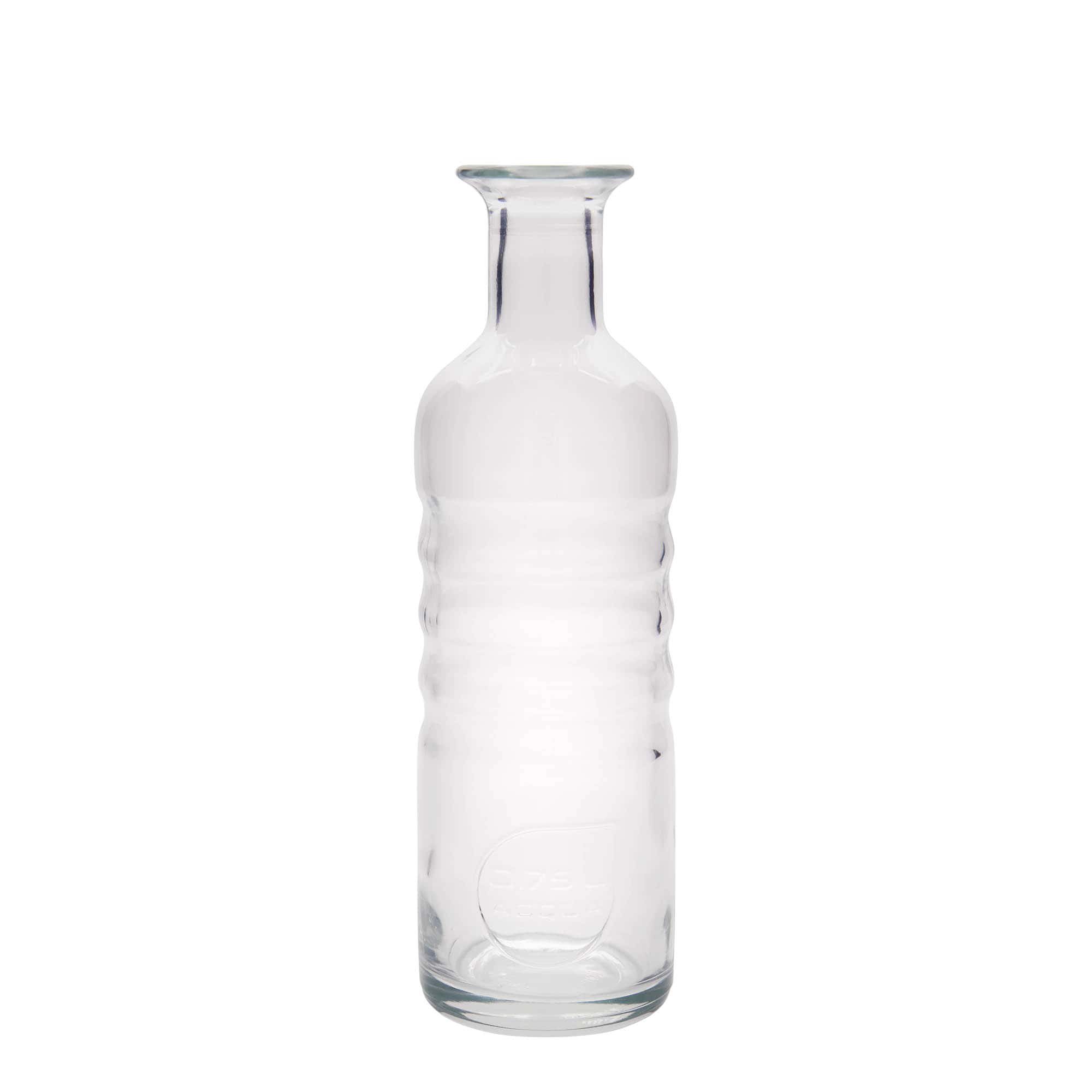 Bouteille en verre 750 ml 'Optima Acqua', ouverture : liège Bouteille en verre 750 ml 'Optima Acqua', ouverture : liège