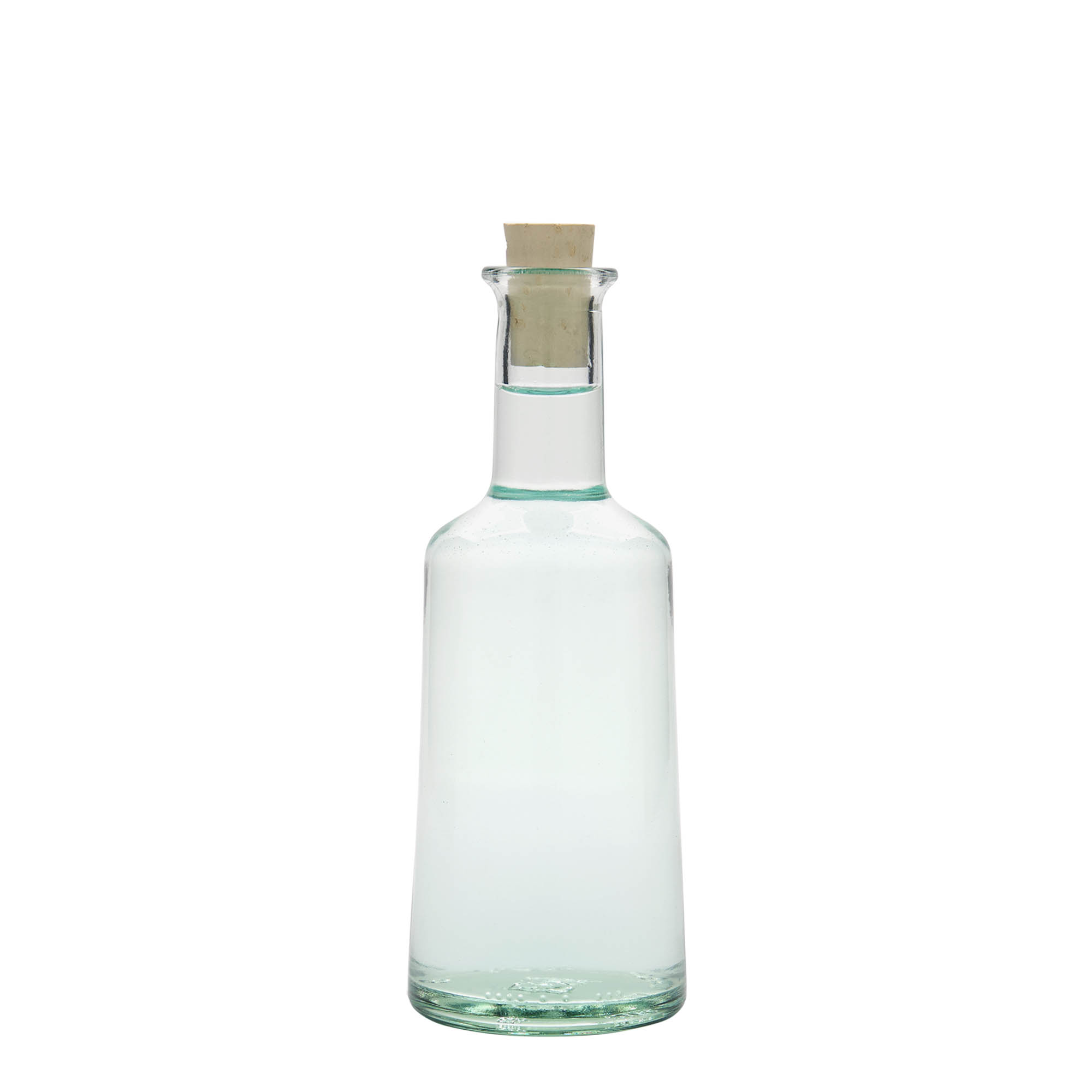 Flacon en verre 250 ml 'Christiano', ouverture : bouchon en liège