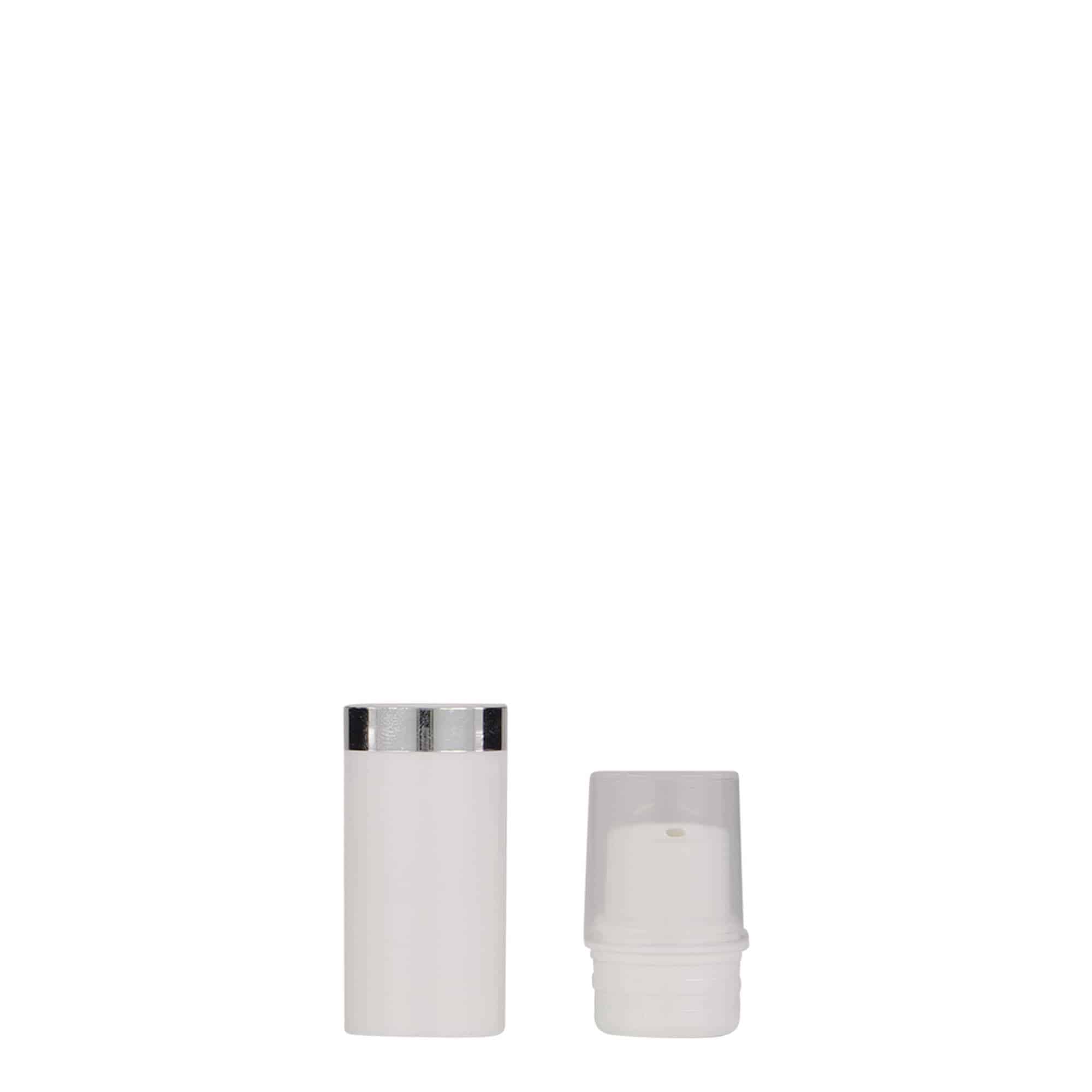 Distributeur airless 5 ml « Nano », plastique PP, blanc