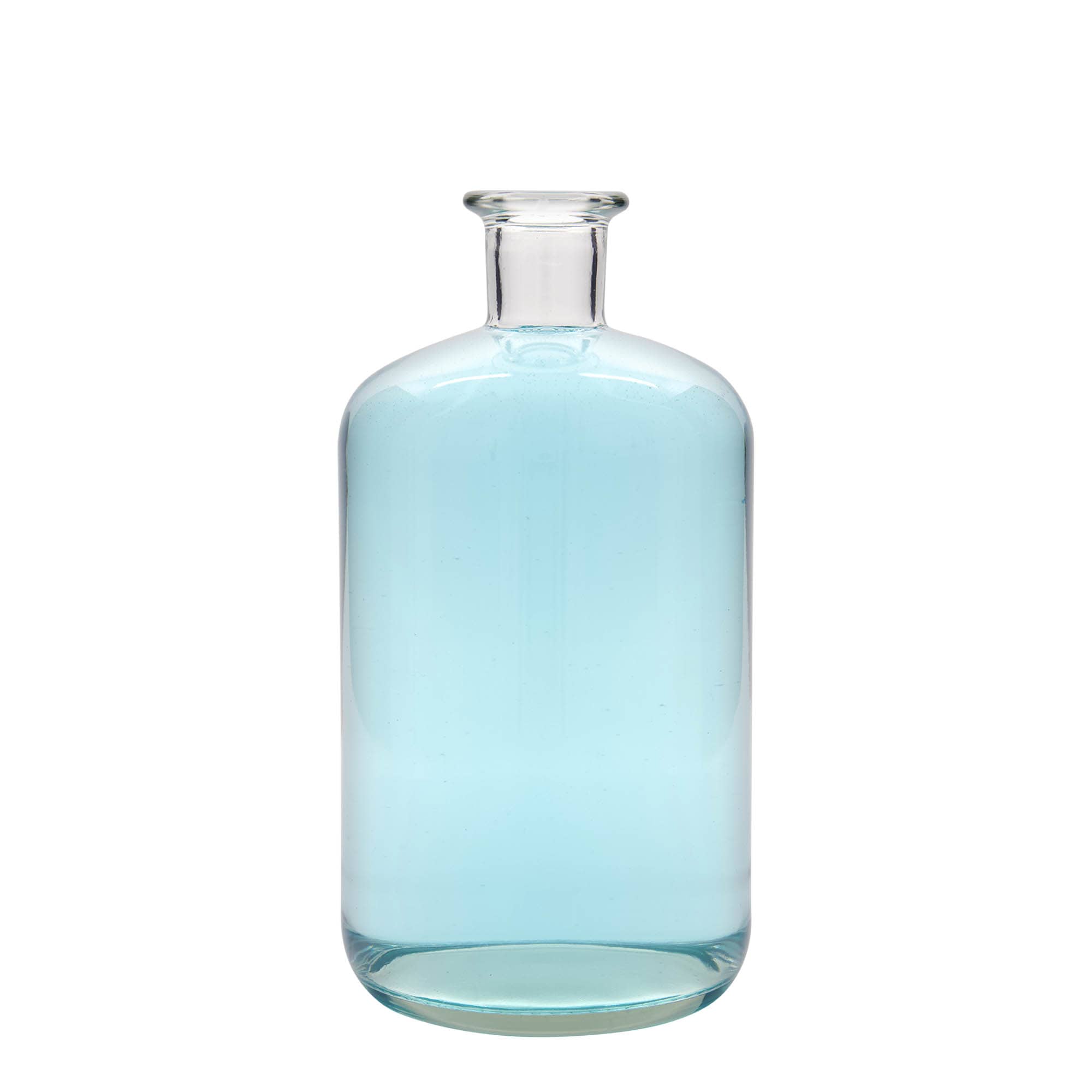 Bouteille en verre de 1 500 ml, pharmacie, ouverture : liège