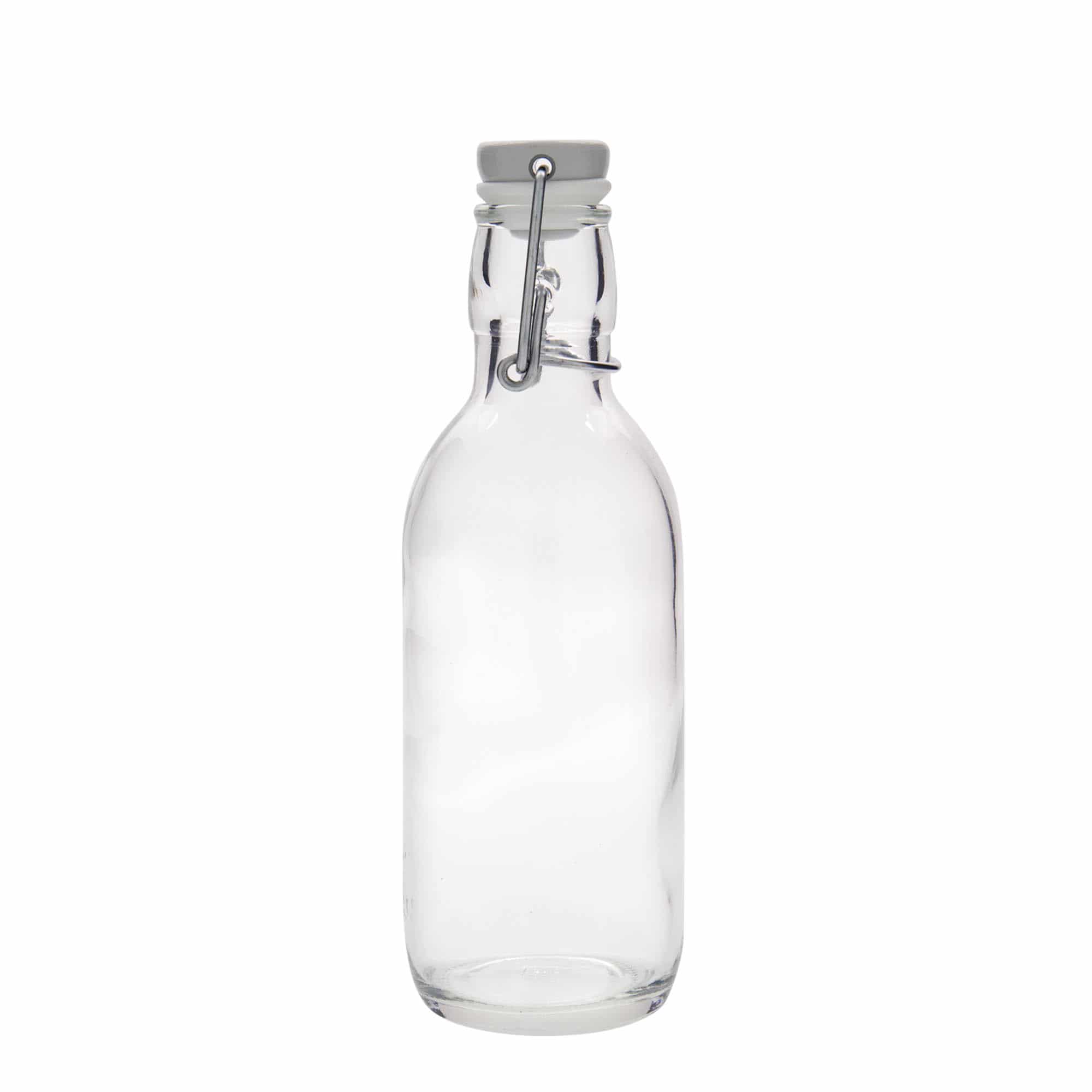 Bouteille en verre 500 ml 'Emilia', col : bouchon mécanique