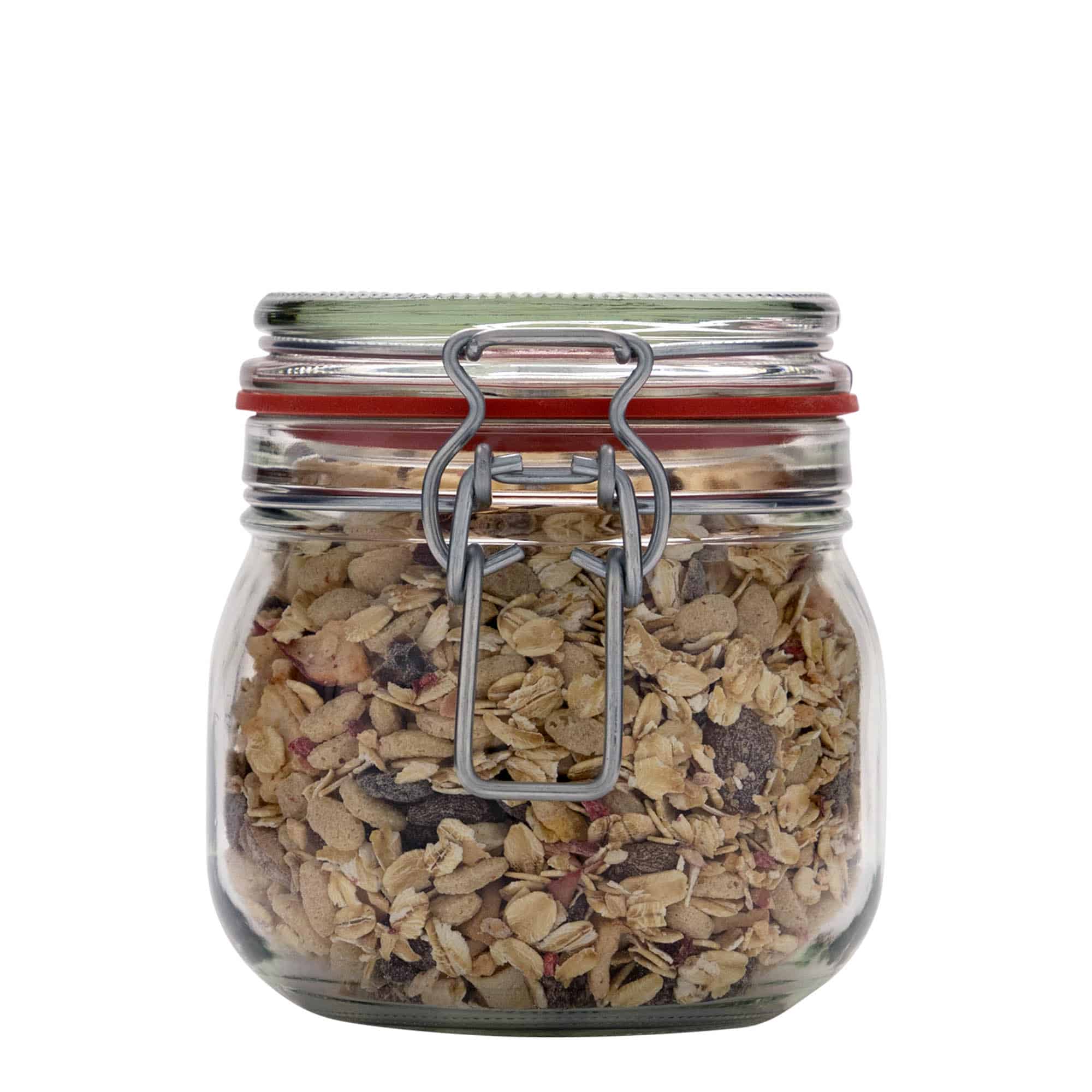 634 ml bocal à fermeture à levier bombé, ouverture : fermeture à levier