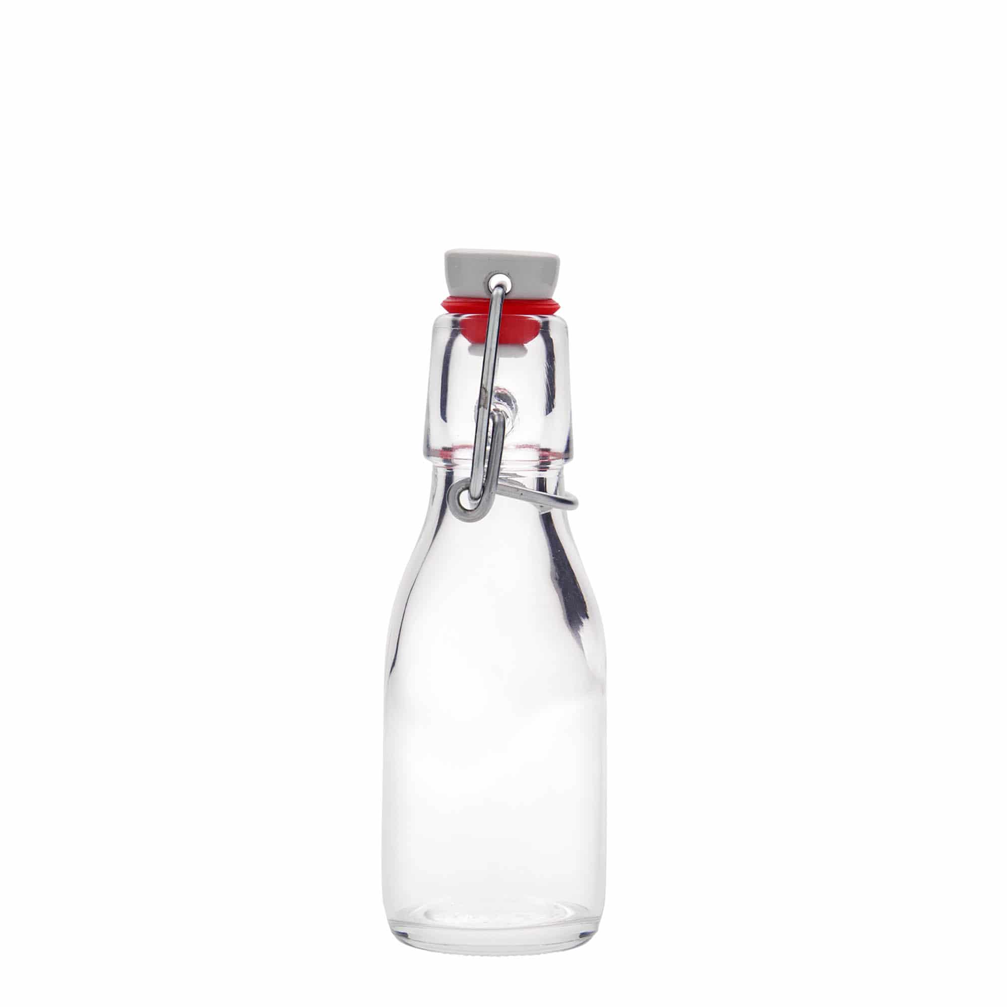 Flacon en verre 100 ml « Paul », ouverture : fermeture à levier