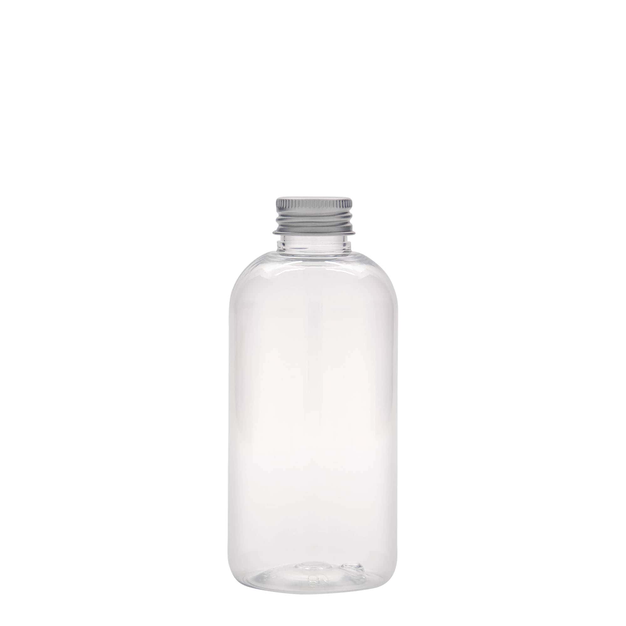 Bouteille PET 200 ml 'Boston', plastique, ouverture : 24/410