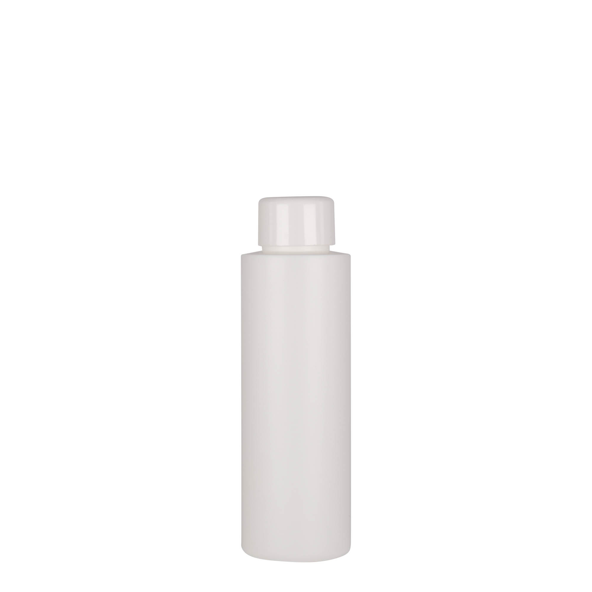 Flacon en plastique 100 ml « Pipe », PEHD, blanc, ouverture : 24/410 Flacon en plastique 100 ml « Pipe », PEHD, blanc, ouverture : 24/410