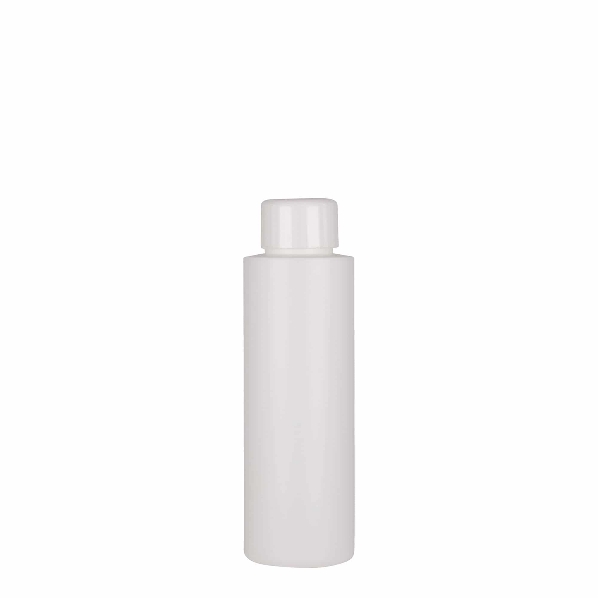 Flacon en plastique 100 ml « Pipe », PEHD, blanc, ouverture : 24/410