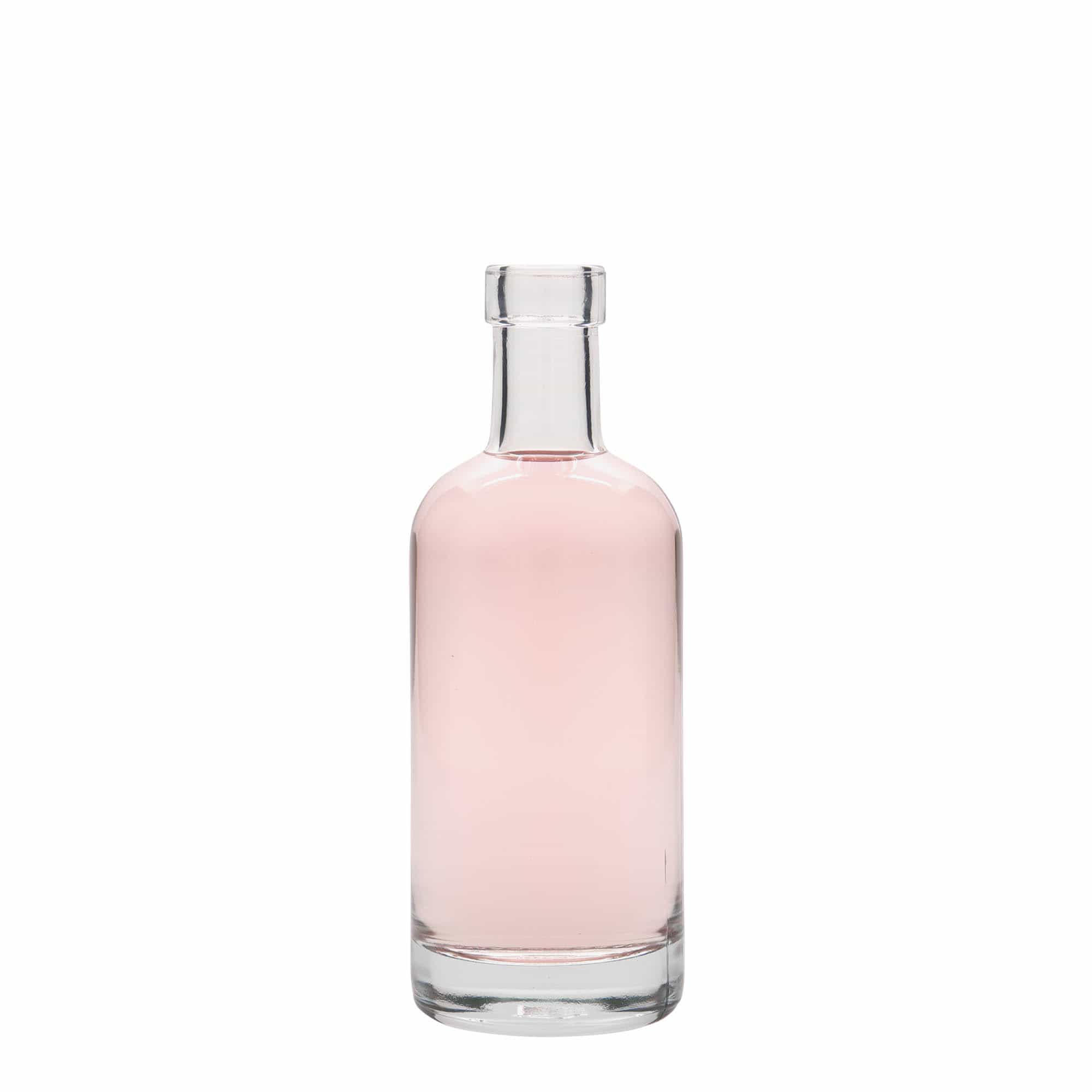 Bouteille en verre 250 ml 'Linea Uno', ouverture : bouchon en liège