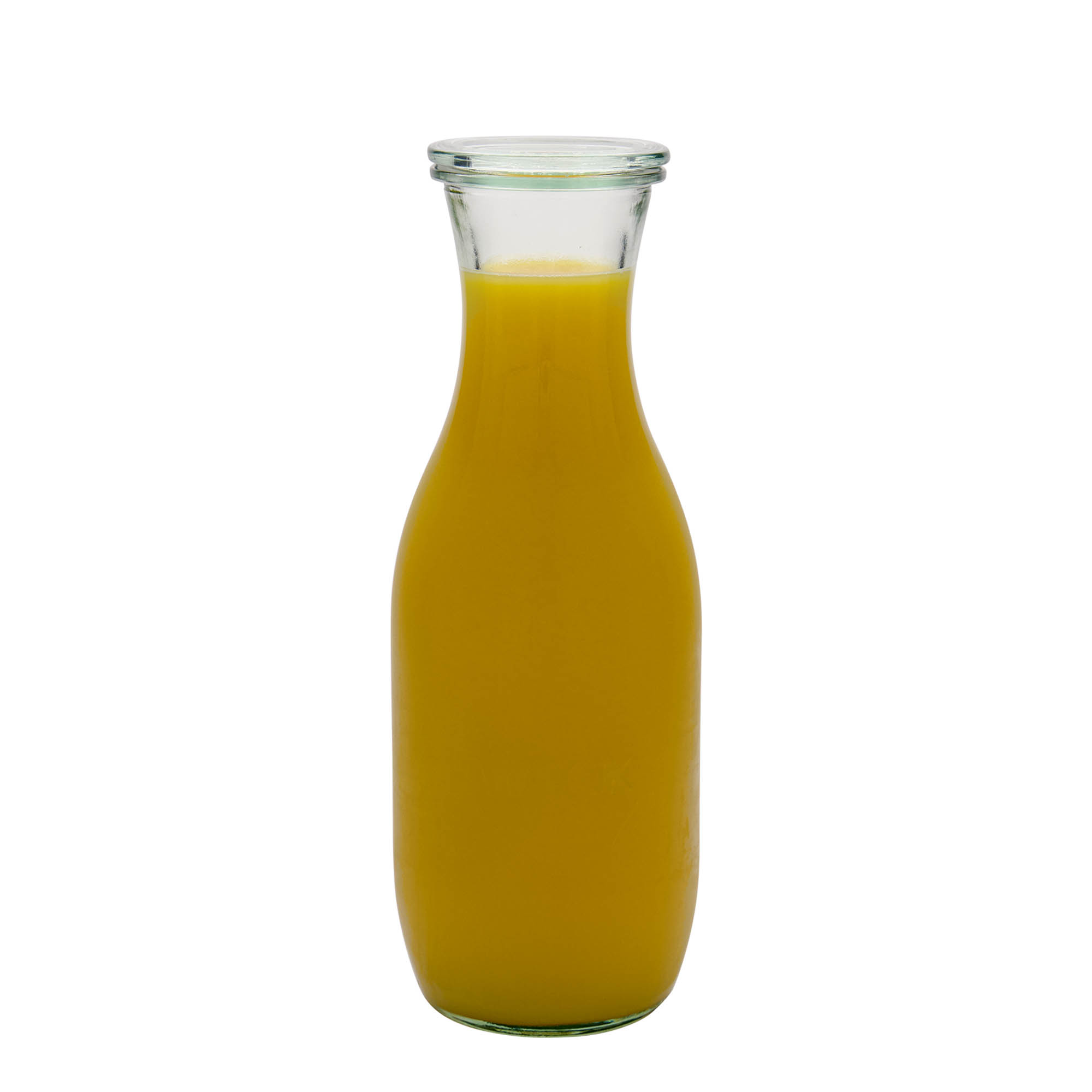 1.000 ml Bouteille à jus WECK #, ouverture : bord rond