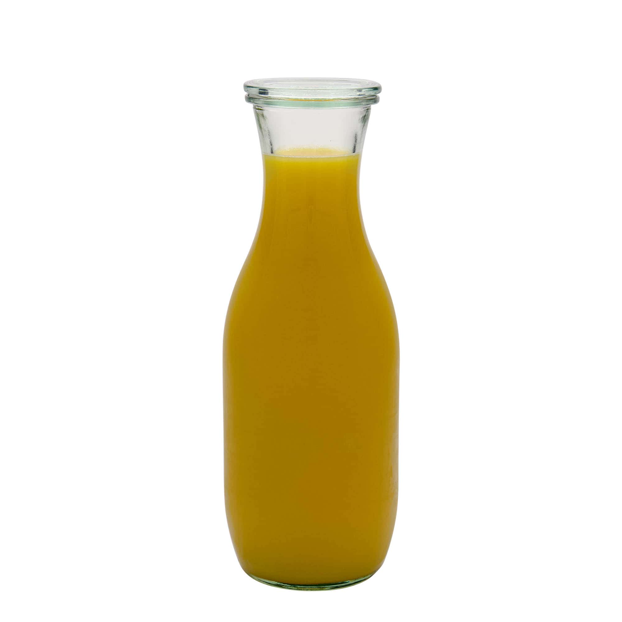 1.000 ml Bouteille à jus WECK #, ouverture : bord rond